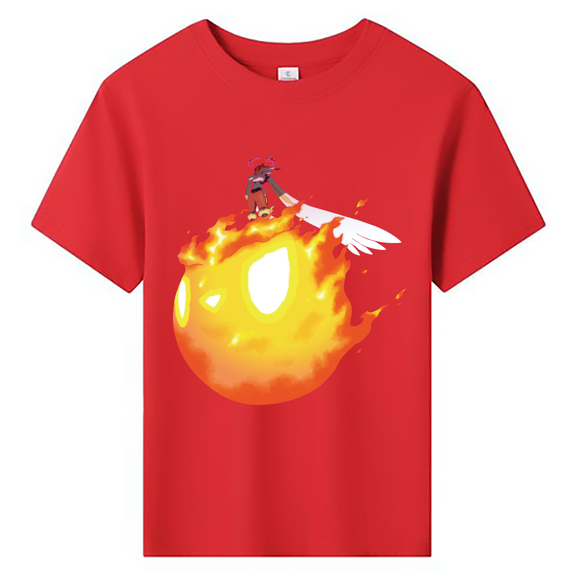 （画像用） ポケットモンスター Pokémon 綿100％キッズTシャツ（フロントプリント）