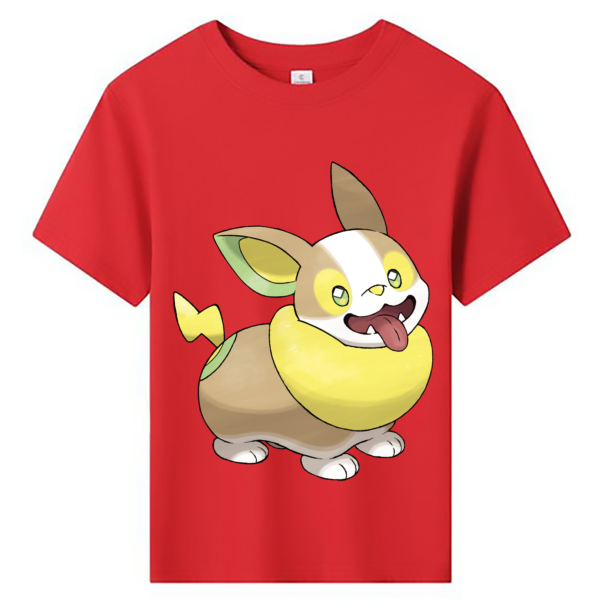 （画像用） ポケットモンスター Pokémon 綿100％キッズTシャツ（フロントプリント）