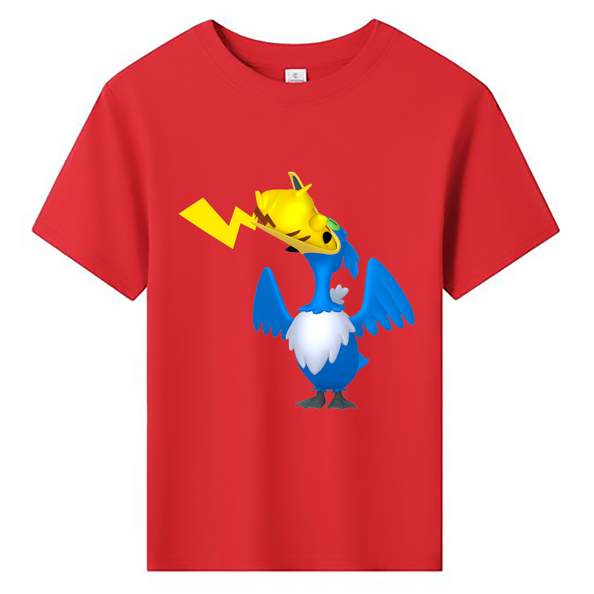 （画像用） ポケットモンスター Pokémon 綿100％キッズTシャツ（フロントプリント）