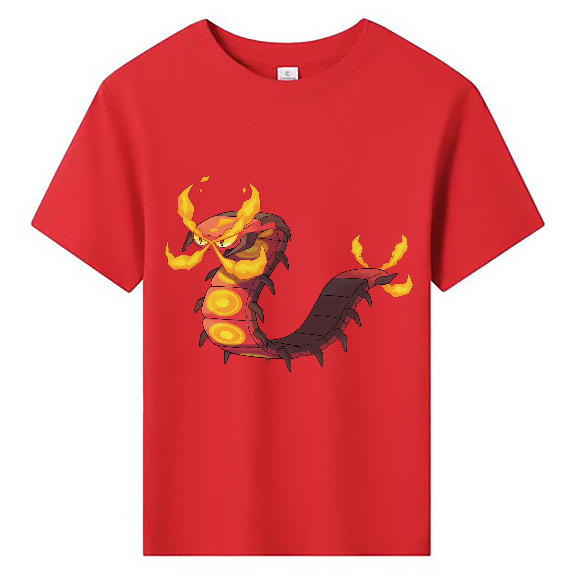 （画像用） ポケットモンスター Pokémon 綿100％キッズTシャツ（フロントプリント）