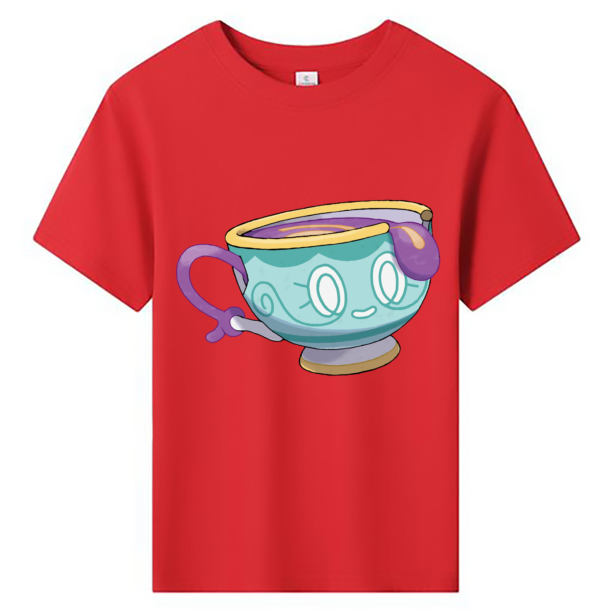 （画像用） ポケットモンスター Pokémon 綿100％キッズTシャツ（フロントプリント）