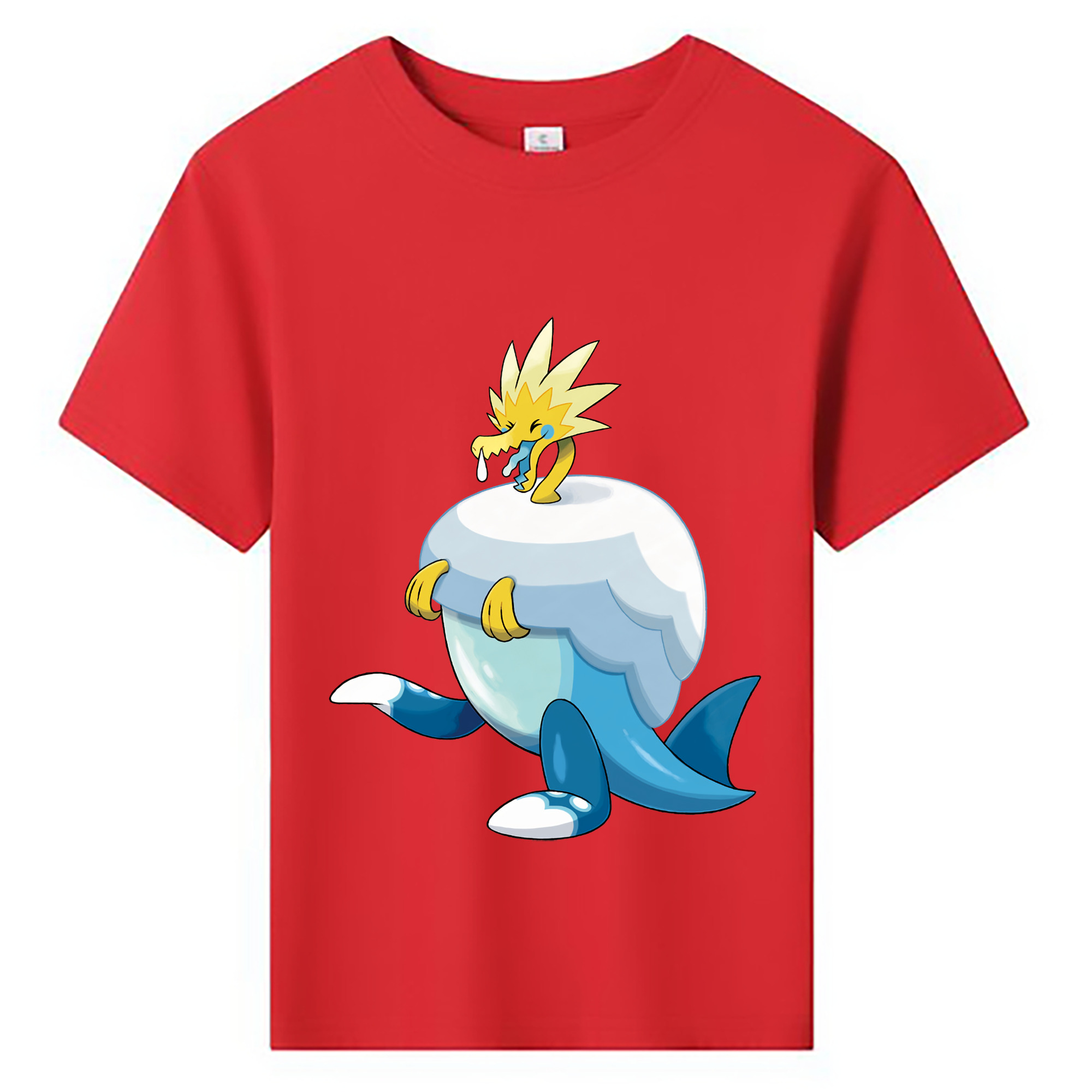 （画像用） ポケットモンスター Pokémon 綿100％キッズTシャツ（フロントプリント）