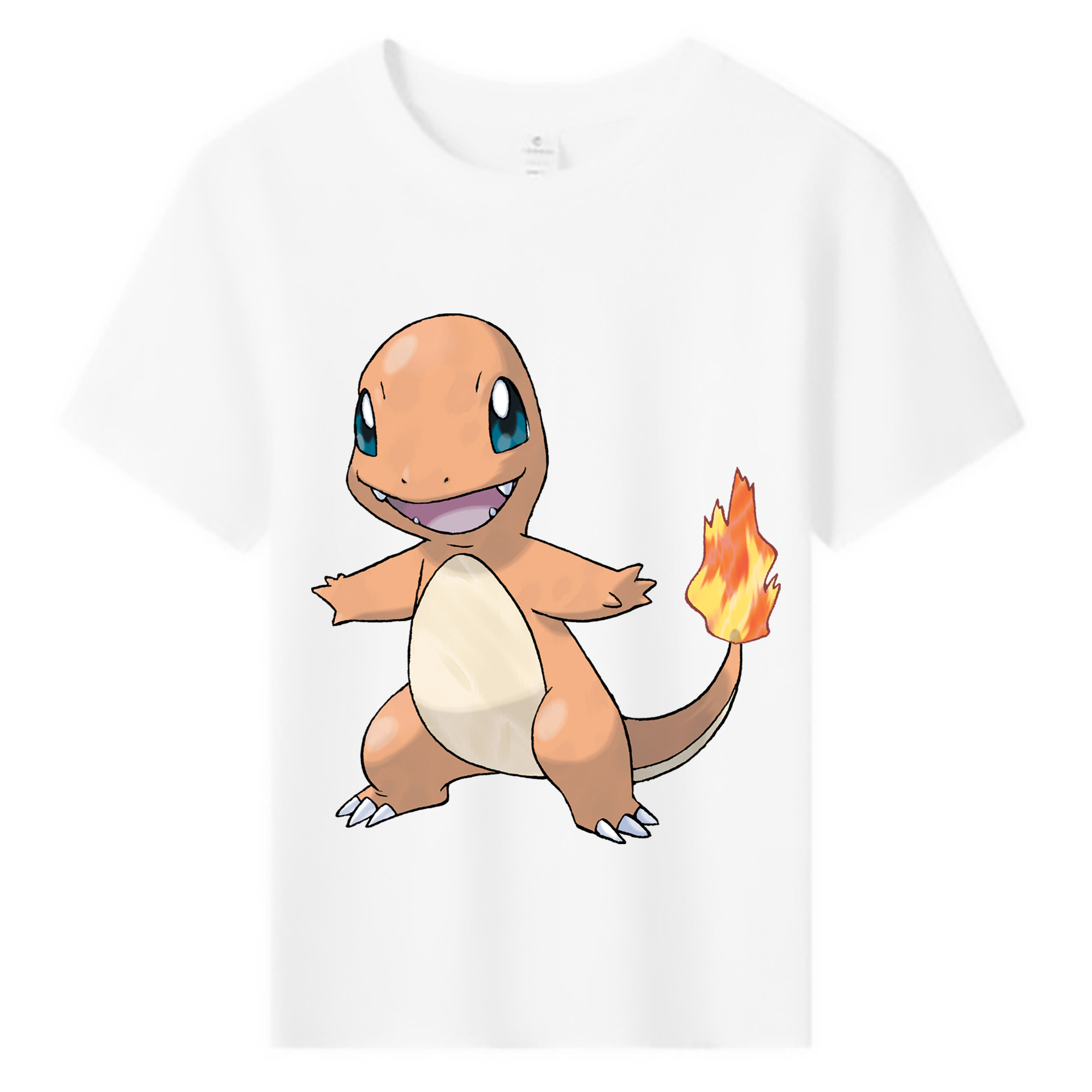 （画像用） ポケットモンスター Pokémon 綿100％キッズTシャツ（フロントプリント）