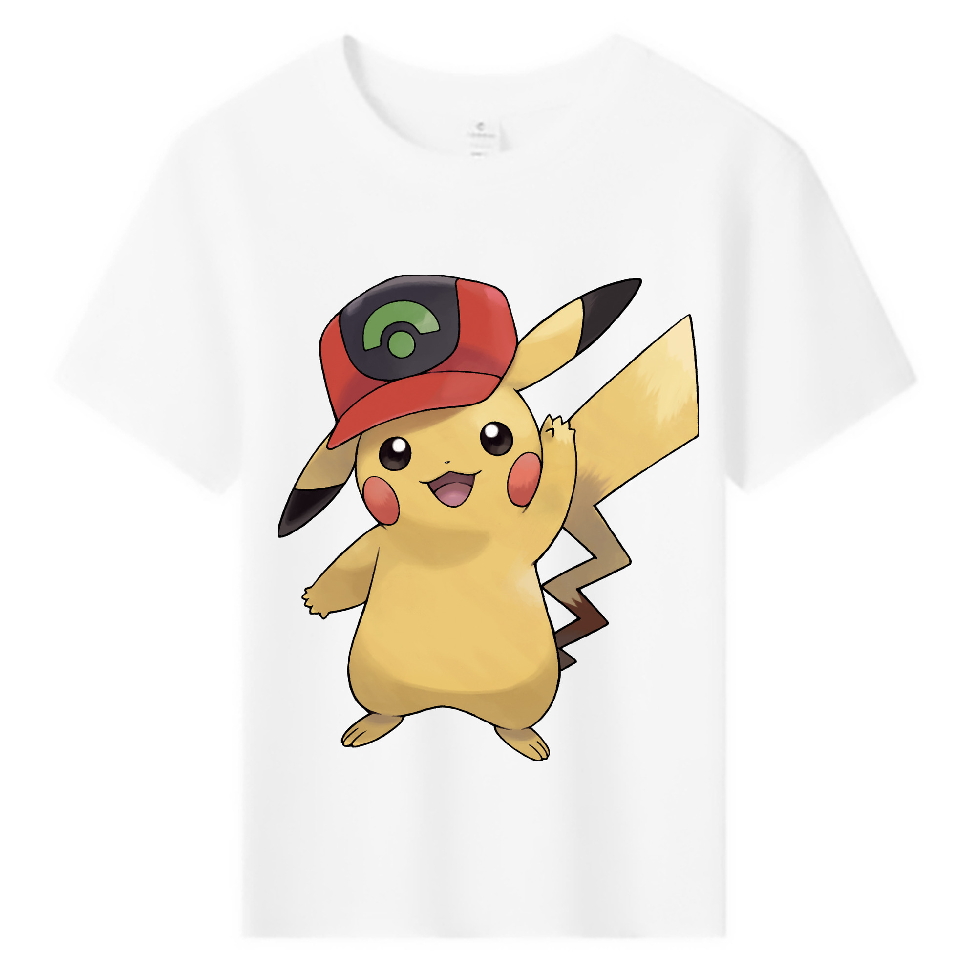 （画像用） ポケットモンスター Pokémon 綿100％キッズTシャツ（フロントプリント）