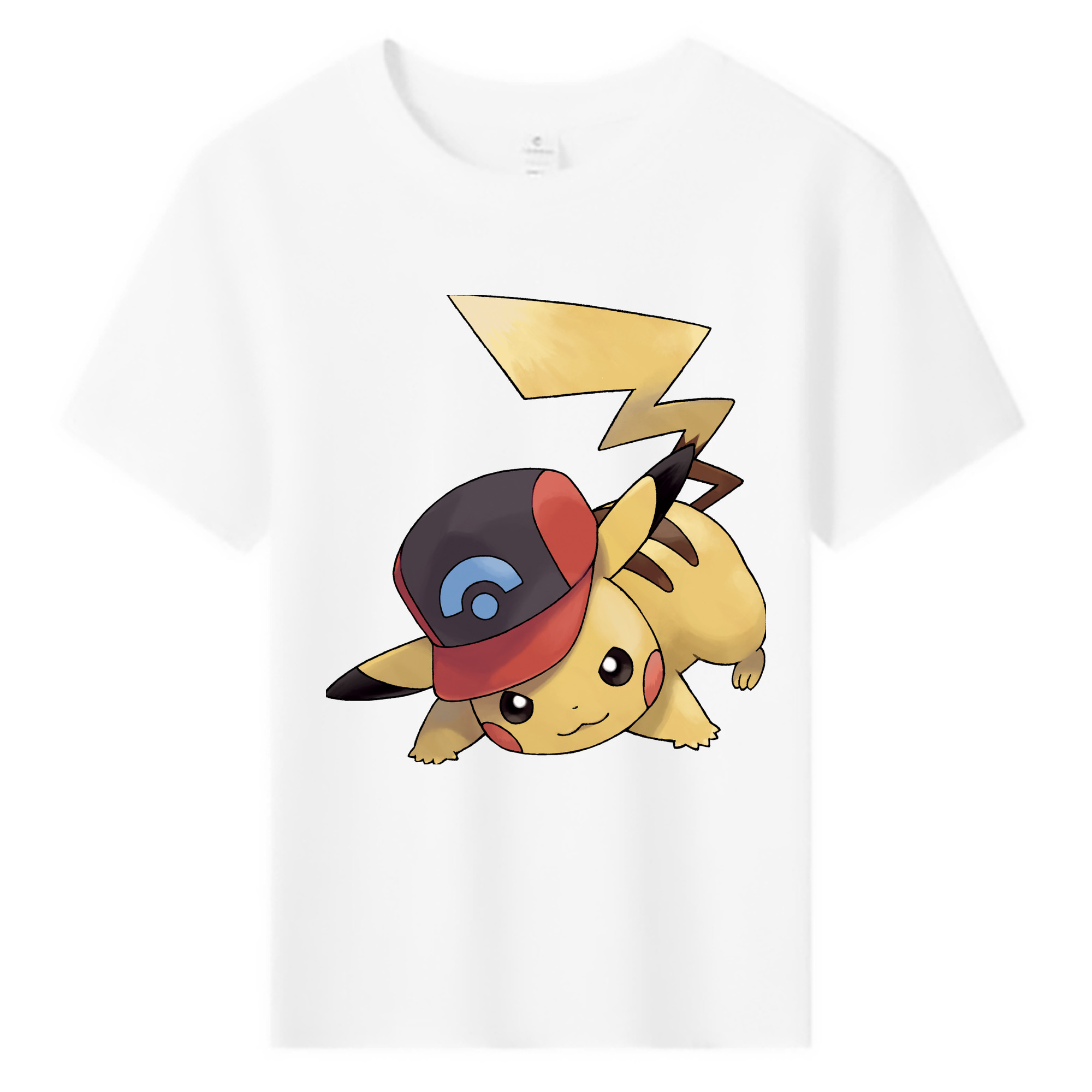 （画像用） ポケットモンスター Pokémon 綿100％キッズTシャツ（フロントプリント）