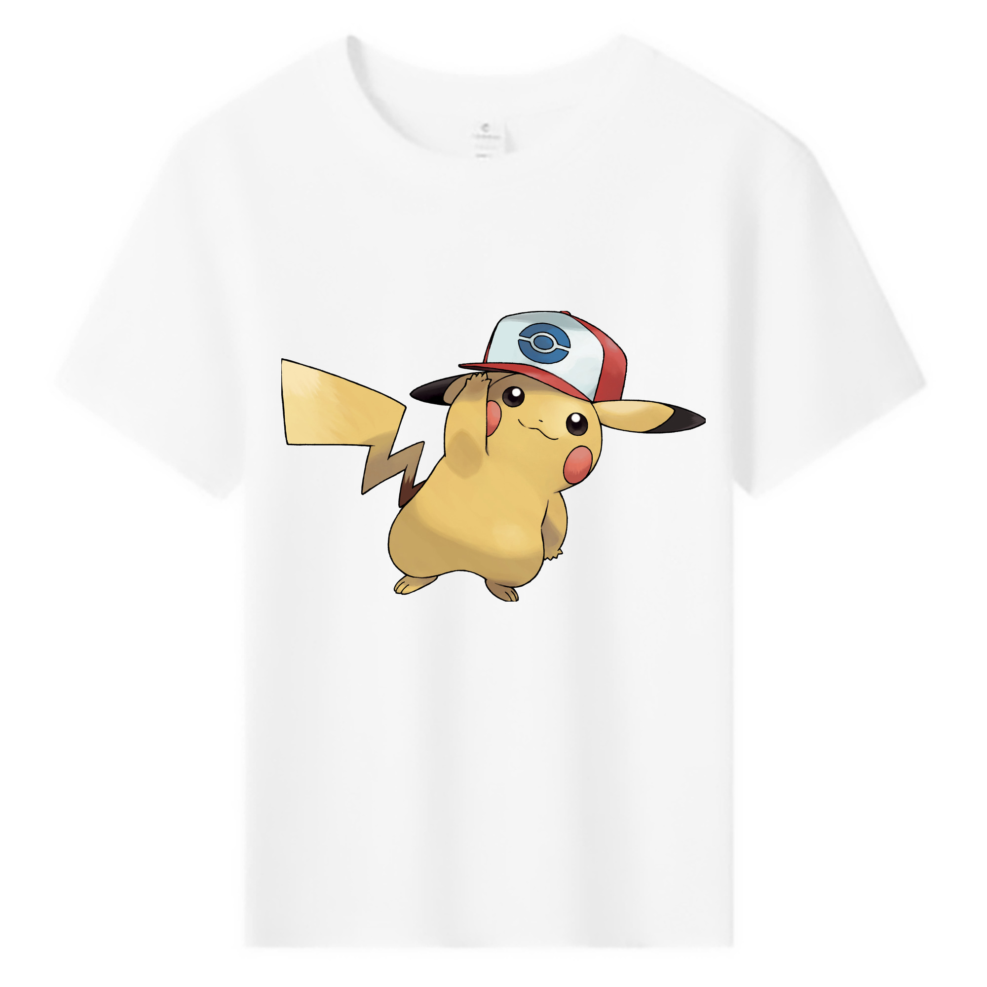 （画像用） ポケットモンスター Pokémon 綿100％キッズTシャツ（フロントプリント）