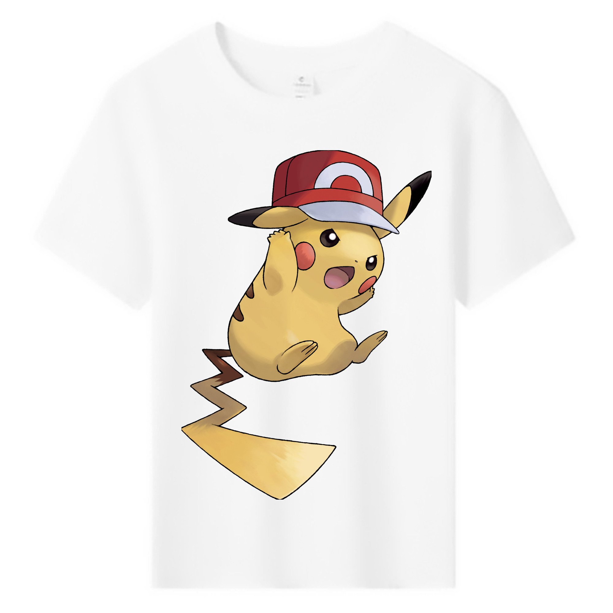 （画像用） ポケットモンスター Pokémon 綿100％キッズTシャツ（フロントプリント）