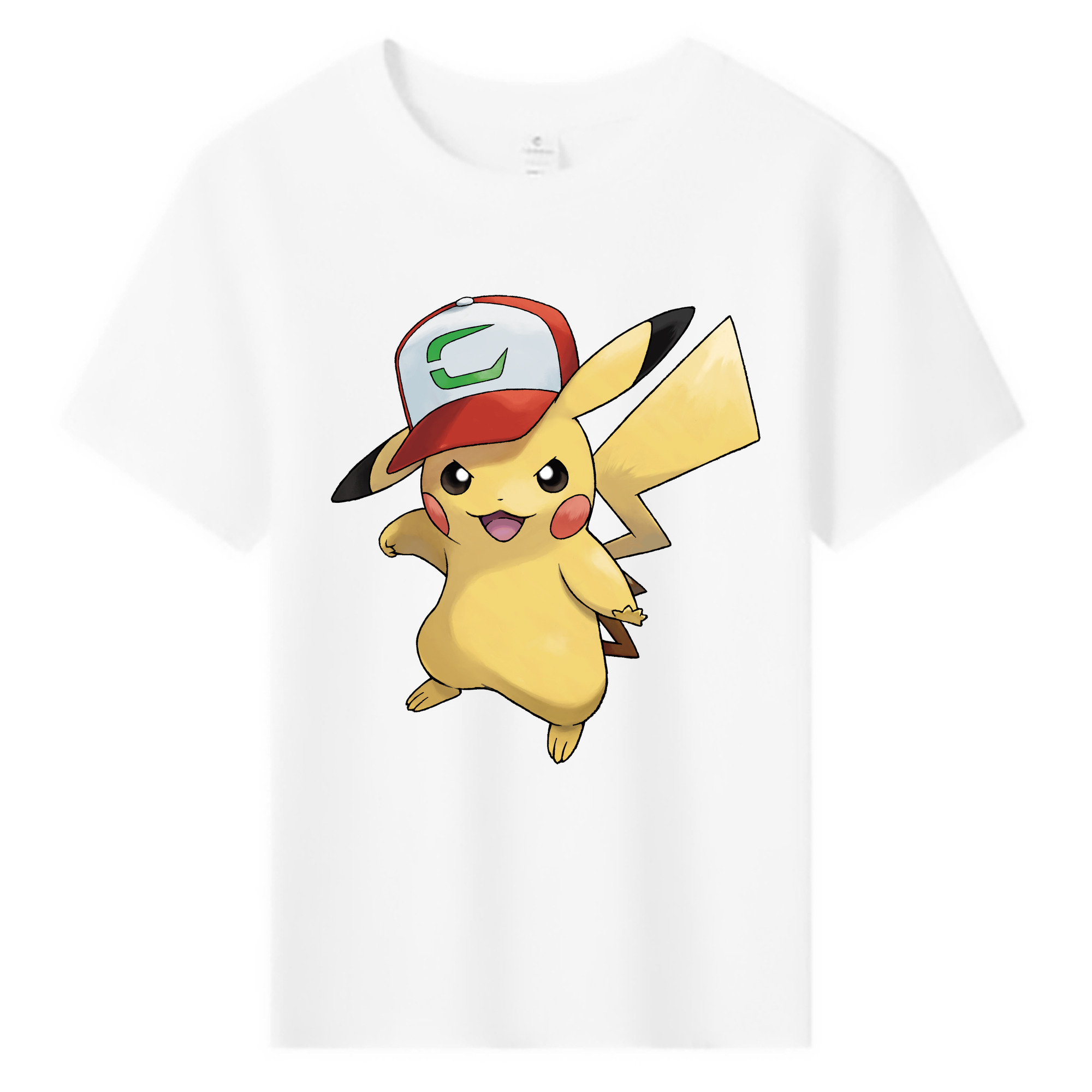 （画像用） ポケットモンスター Pokémon 綿100％キッズTシャツ（フロントプリント）