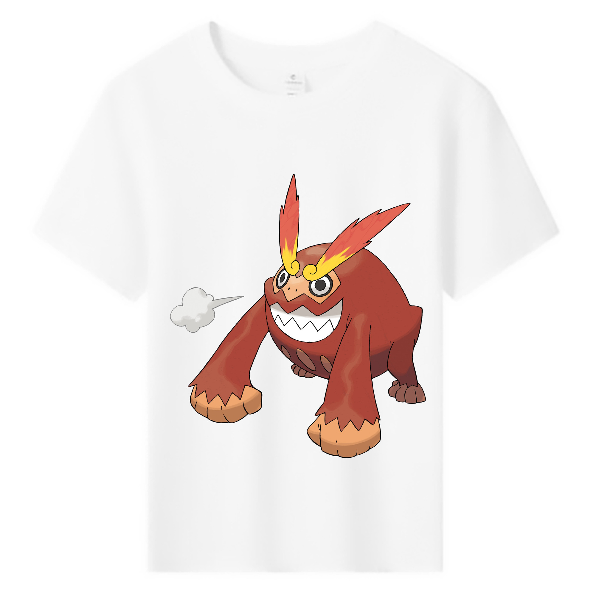（画像用） ポケットモンスター Pokémon 綿100％キッズTシャツ（フロントプリント）