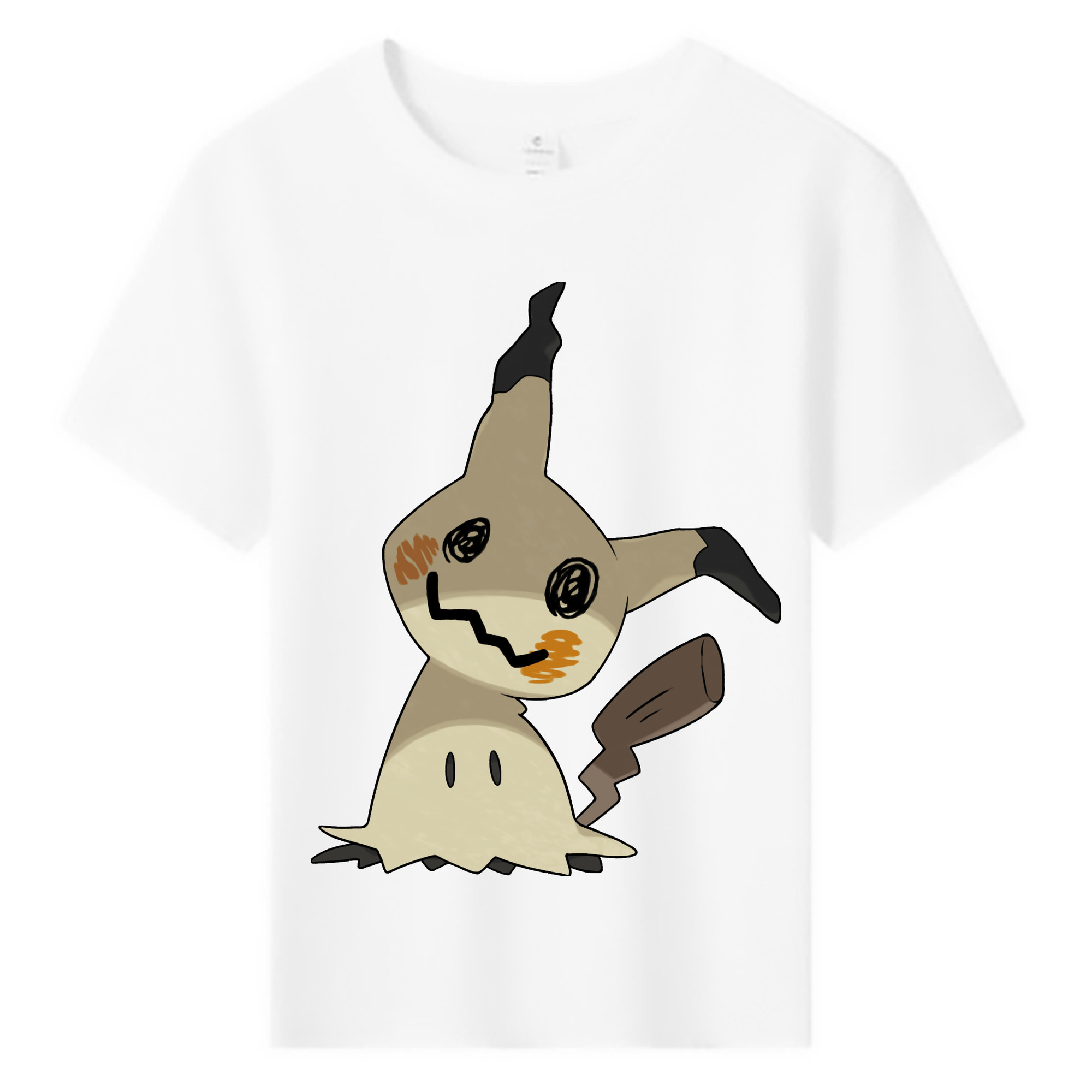 （画像用） ポケットモンスター Pokémon 綿100％キッズTシャツ（フロントプリント）