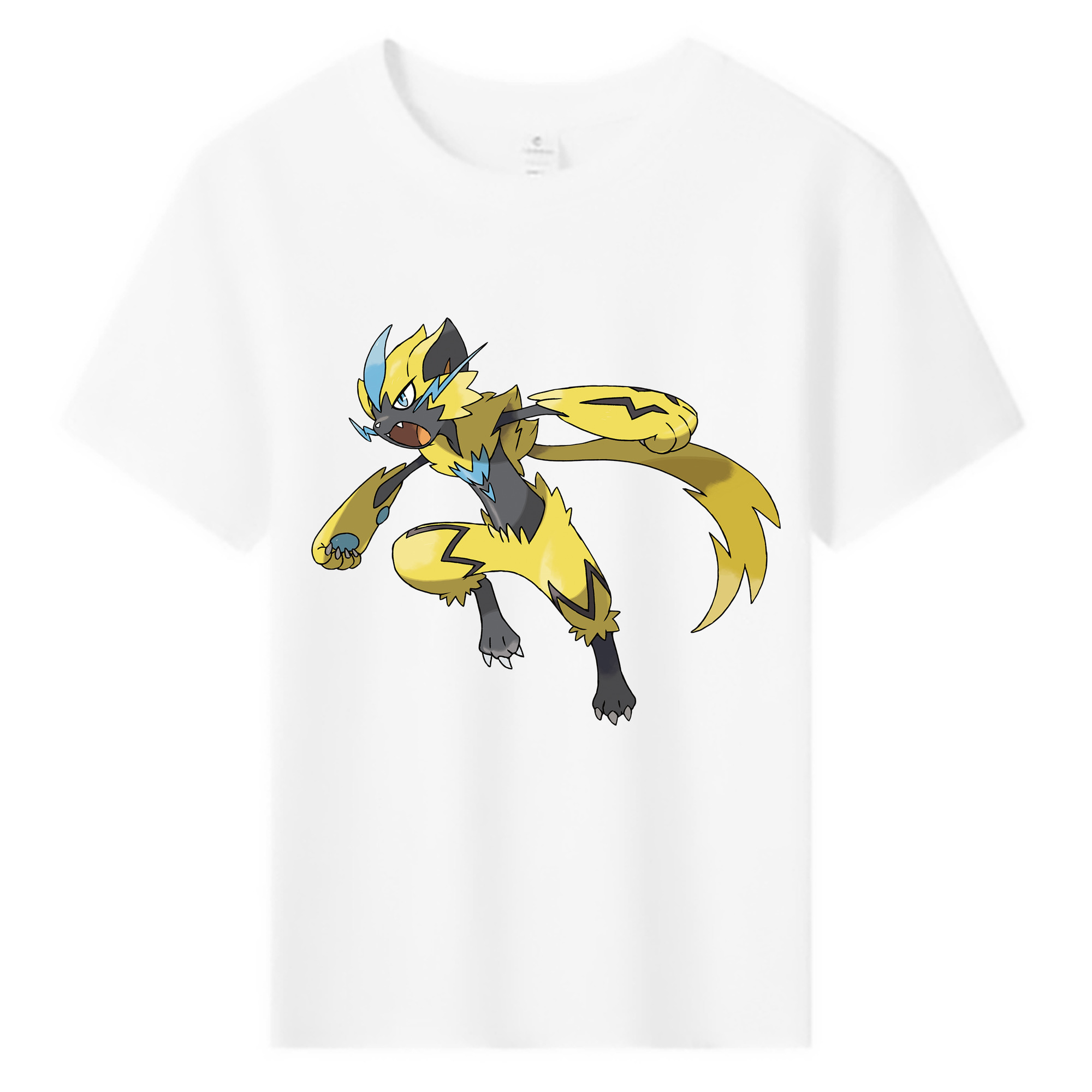 （画像用） ポケットモンスター Pokémon 綿100％キッズTシャツ（フロントプリント）