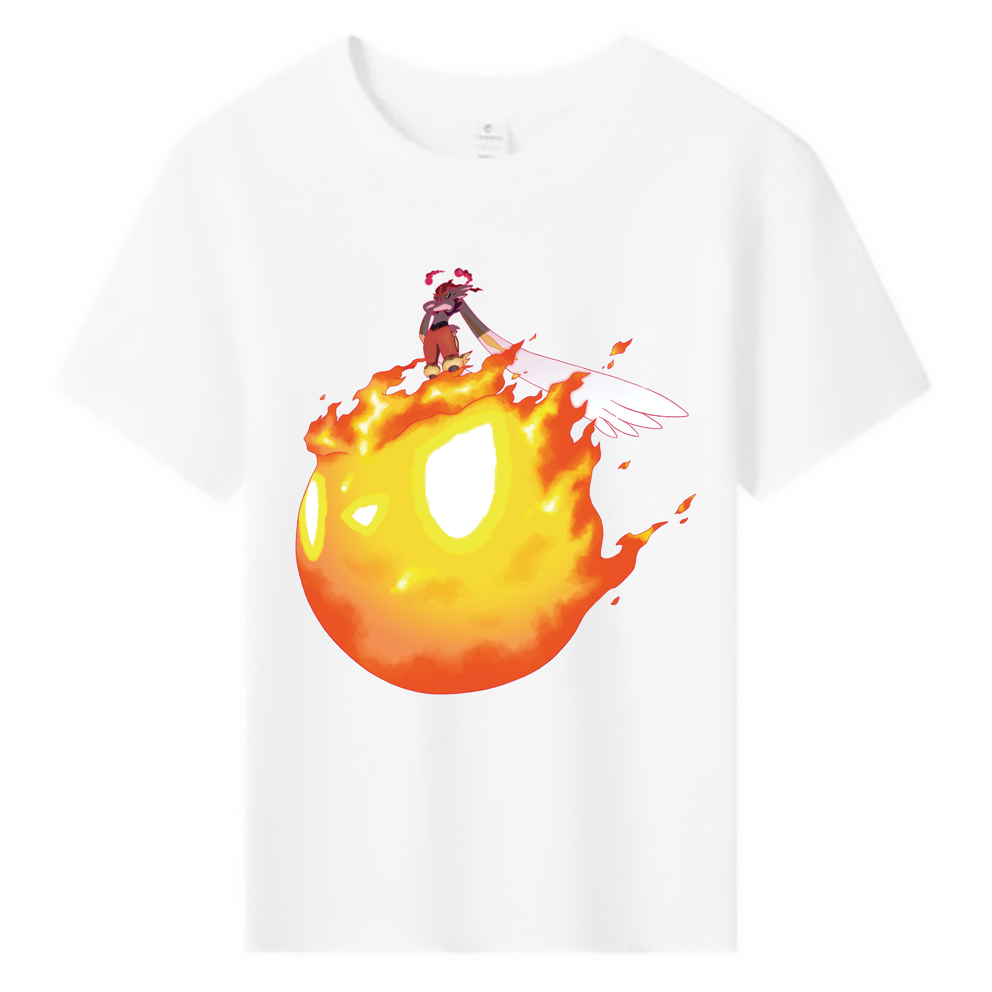（画像用） ポケットモンスター Pokémon 綿100％キッズTシャツ（フロントプリント）