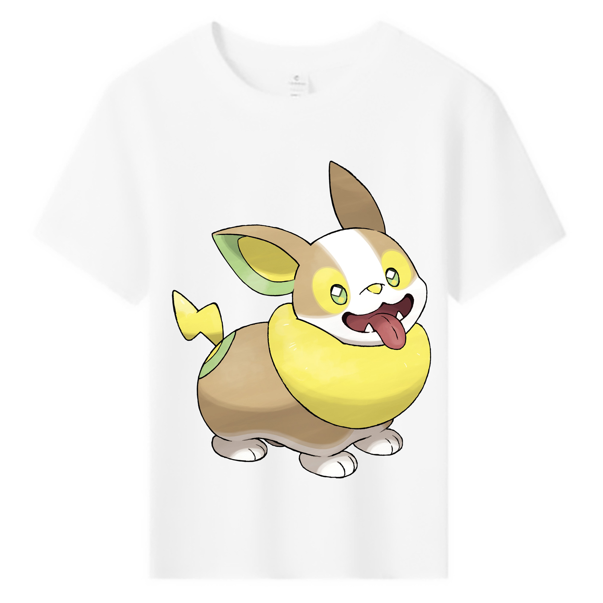 （画像用） ポケットモンスター Pokémon 綿100％キッズTシャツ（フロントプリント）