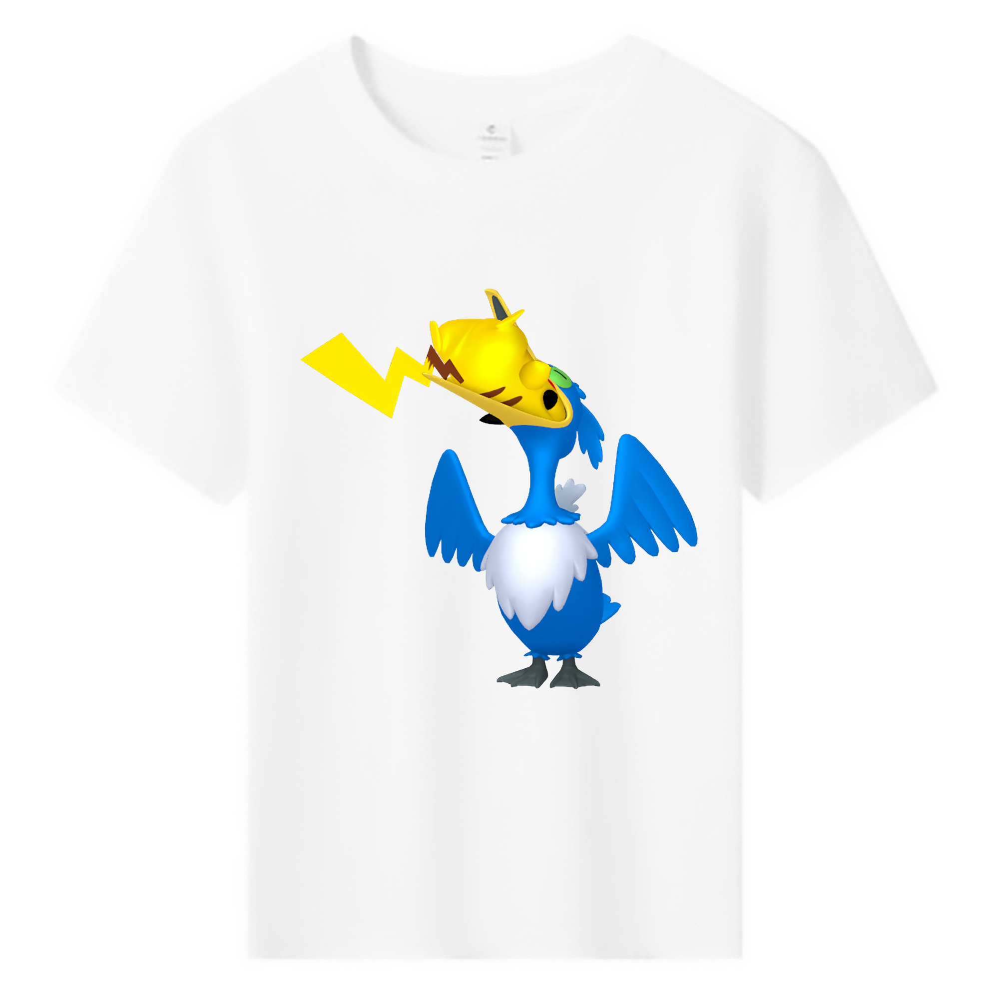 （画像用） ポケットモンスター Pokémon 綿100％キッズTシャツ（フロントプリント）