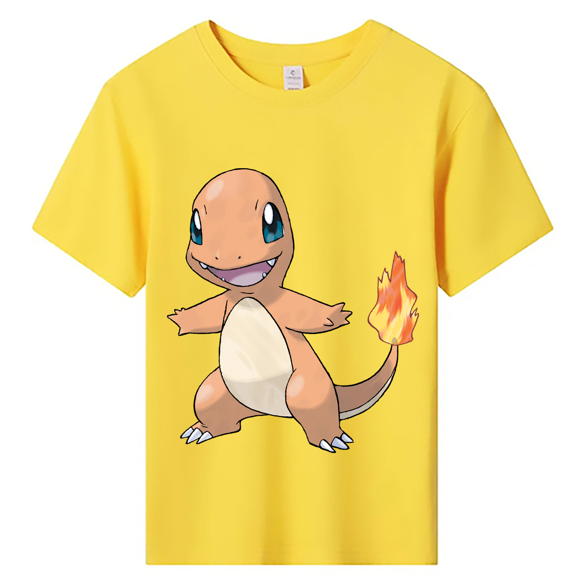 （画像用） ポケットモンスター Pokémon 綿100％キッズTシャツ（フロントプリント）