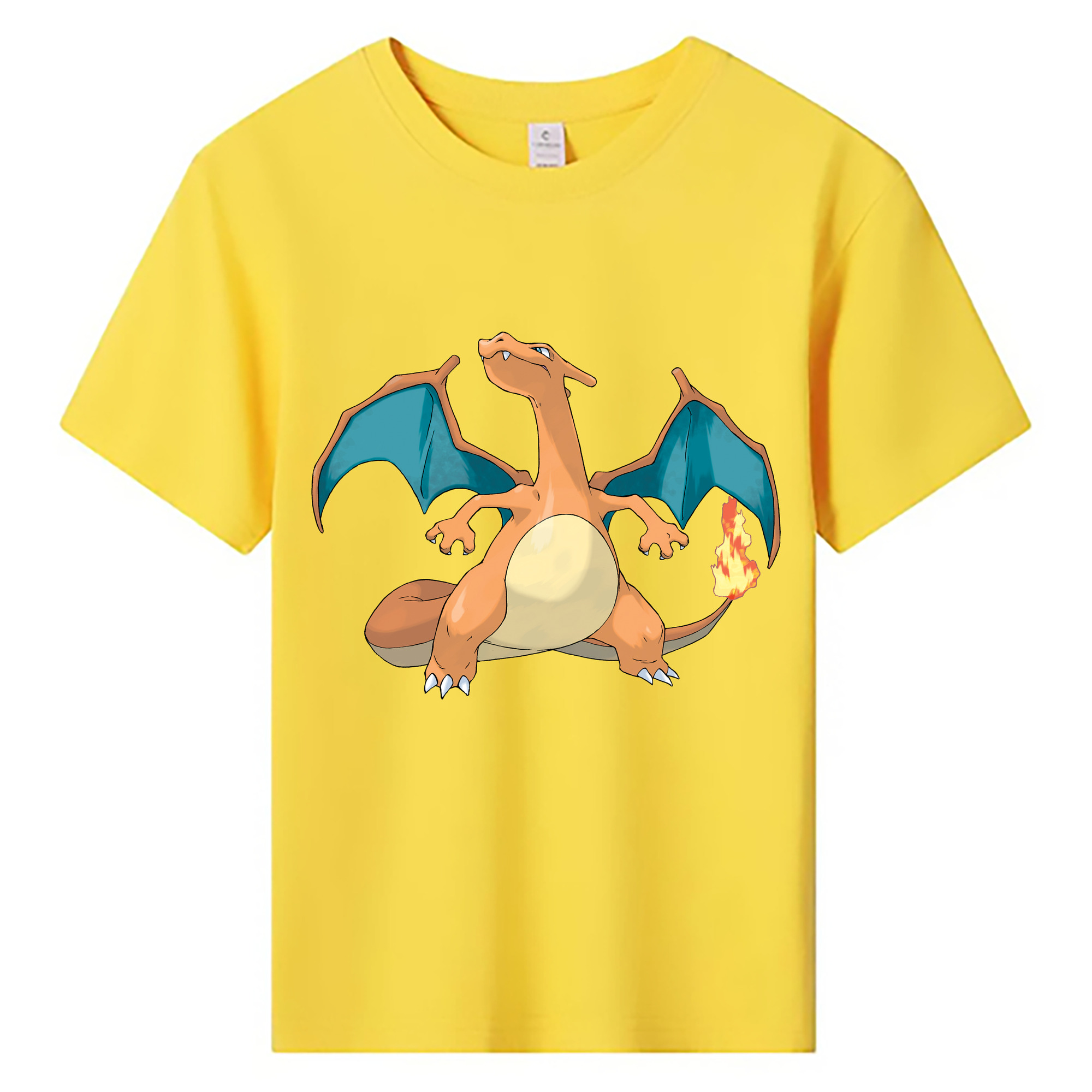 （画像用） ポケットモンスター Pokémon 綿100％キッズTシャツ（フロントプリント）