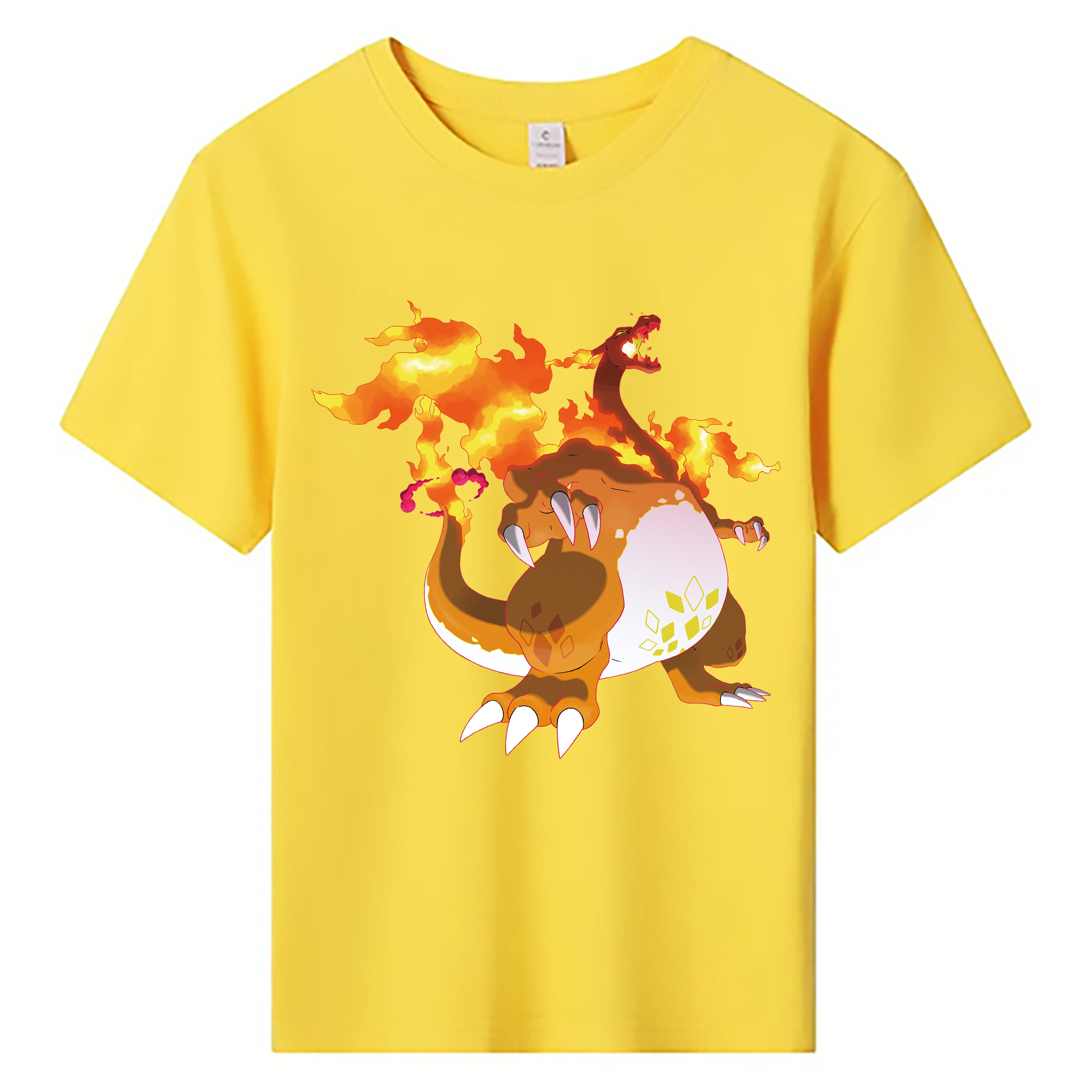 （画像用） ポケットモンスター Pokémon 綿100％キッズTシャツ（フロントプリント）