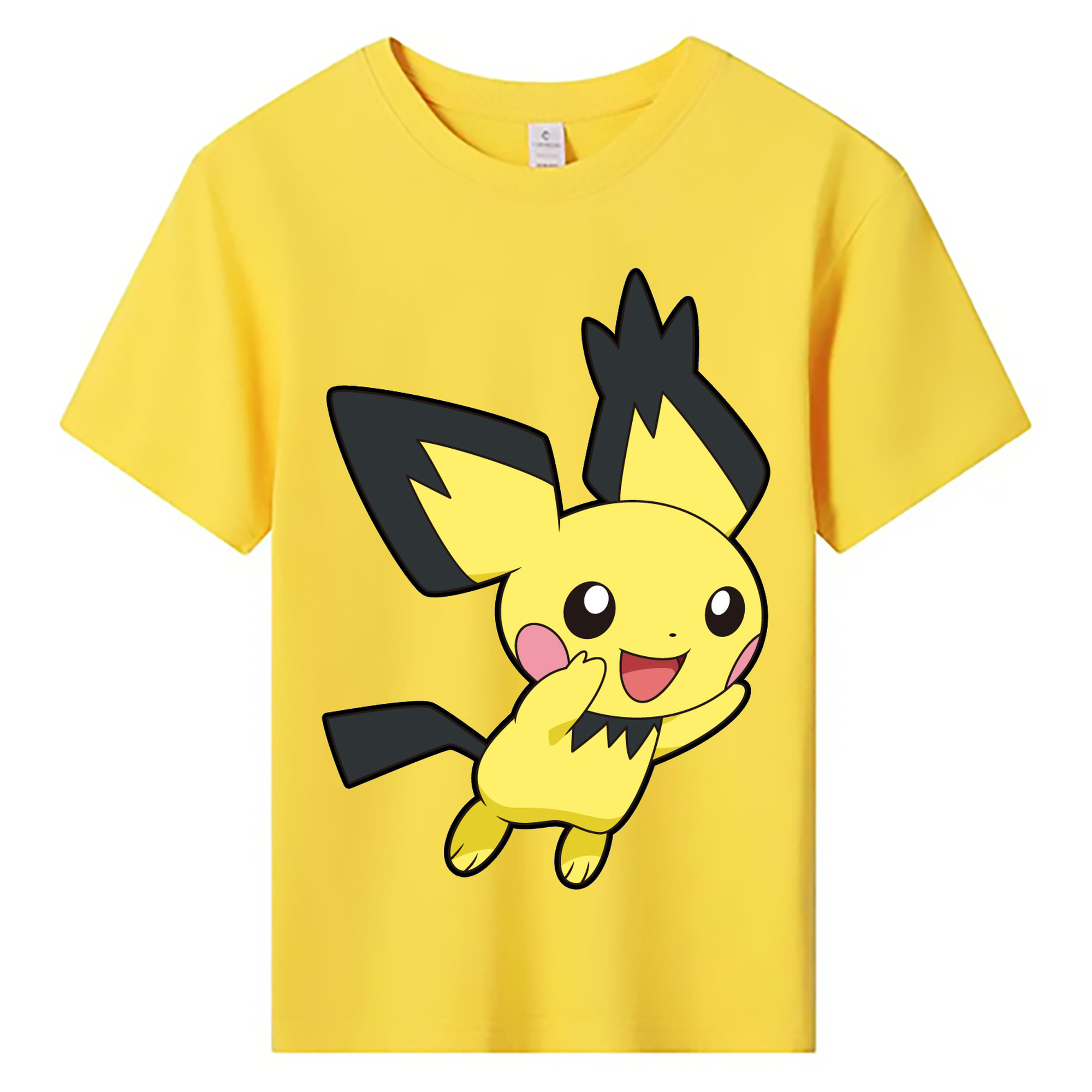 （画像用） ポケットモンスター Pokémon 綿100％キッズTシャツ（フロントプリント）