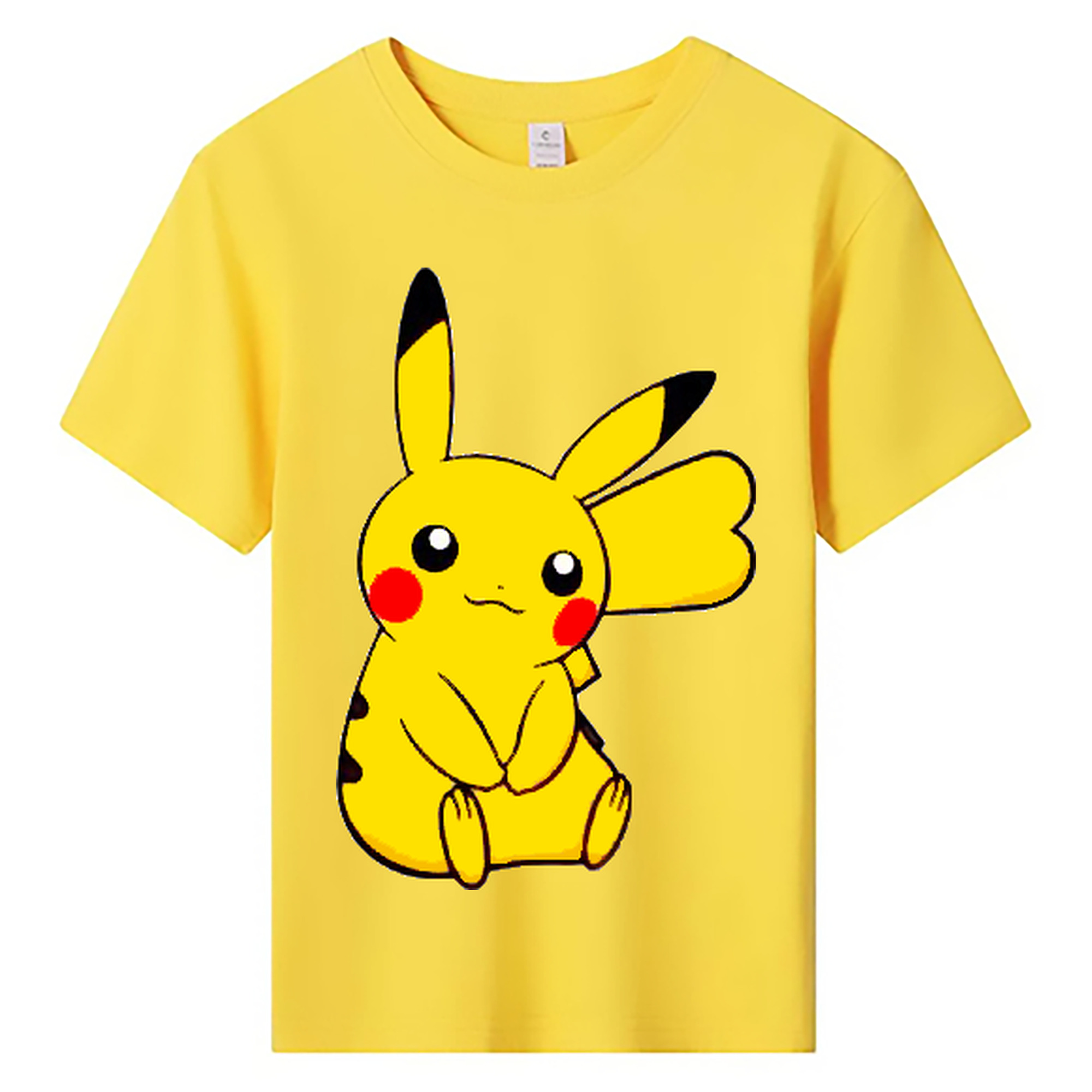 （画像用） ポケットモンスター Pokémon 綿100％キッズTシャツ（フロントプリント）