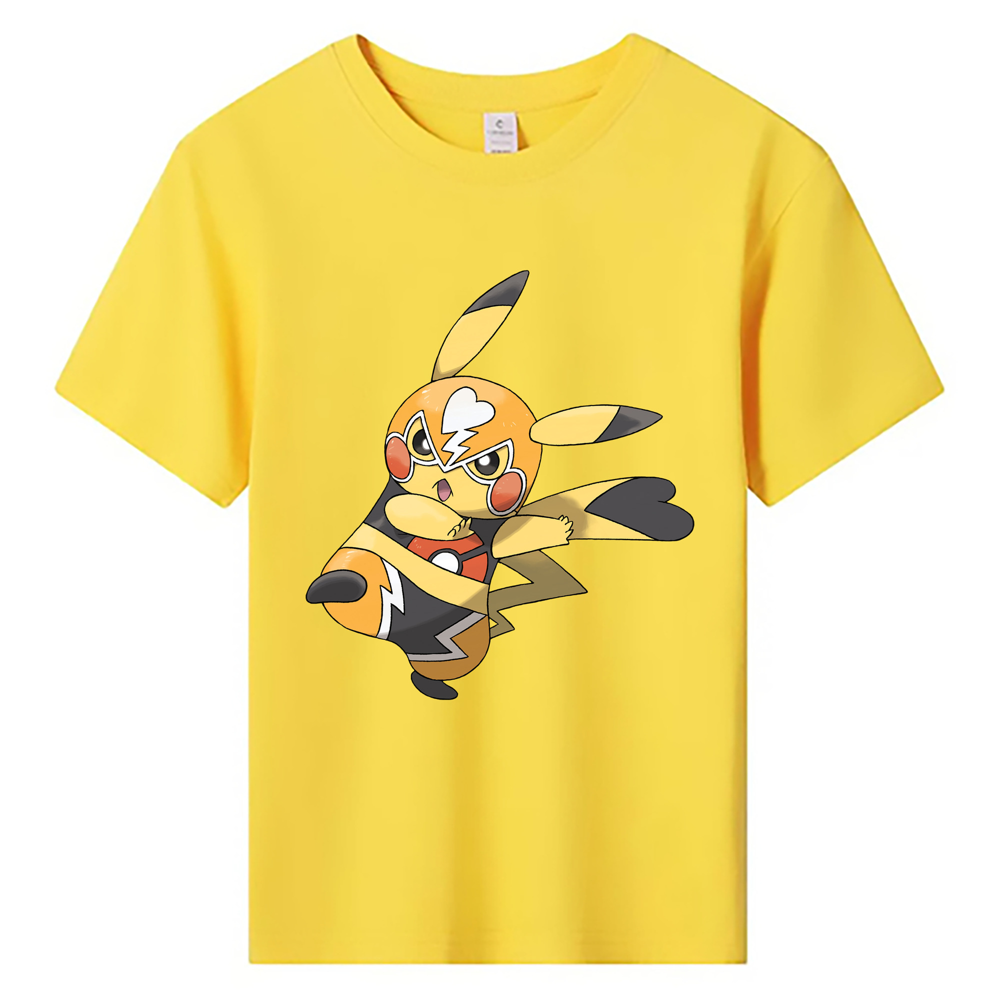 （画像用） ポケットモンスター Pokémon 綿100％キッズTシャツ（フロントプリント）