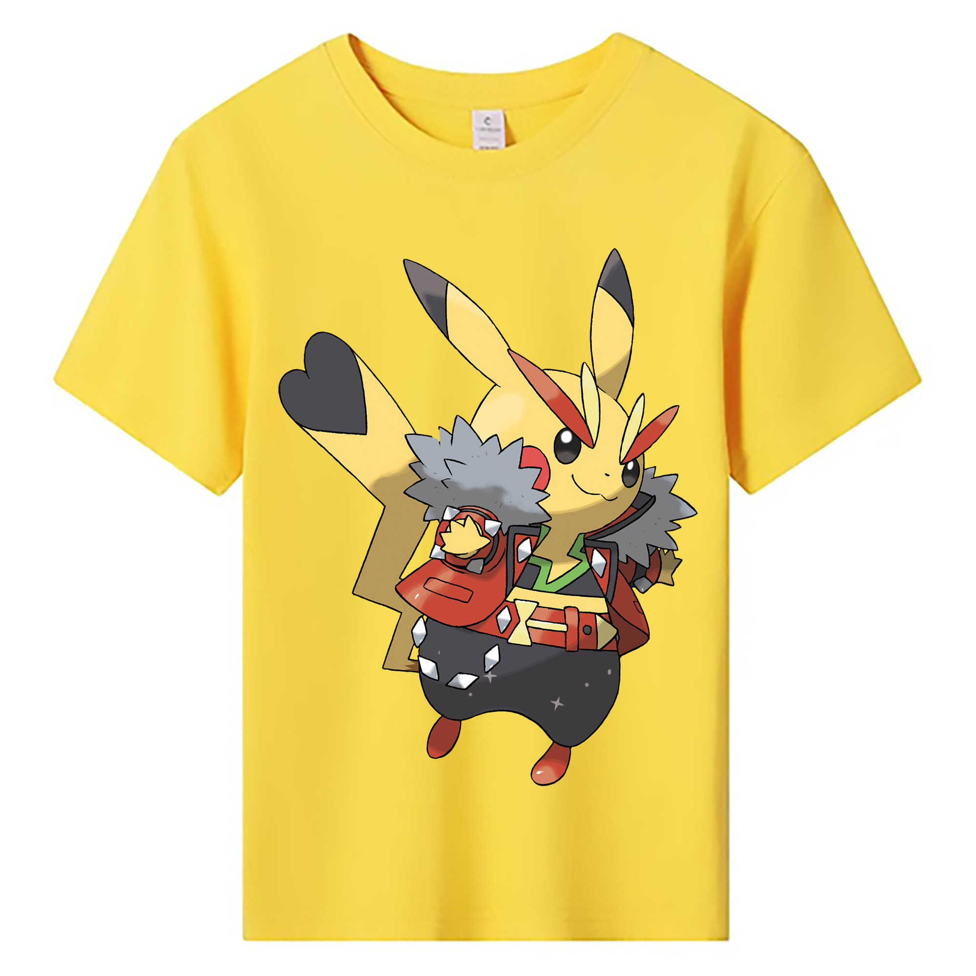（画像用） ポケットモンスター Pokémon 綿100％キッズTシャツ（フロントプリント）