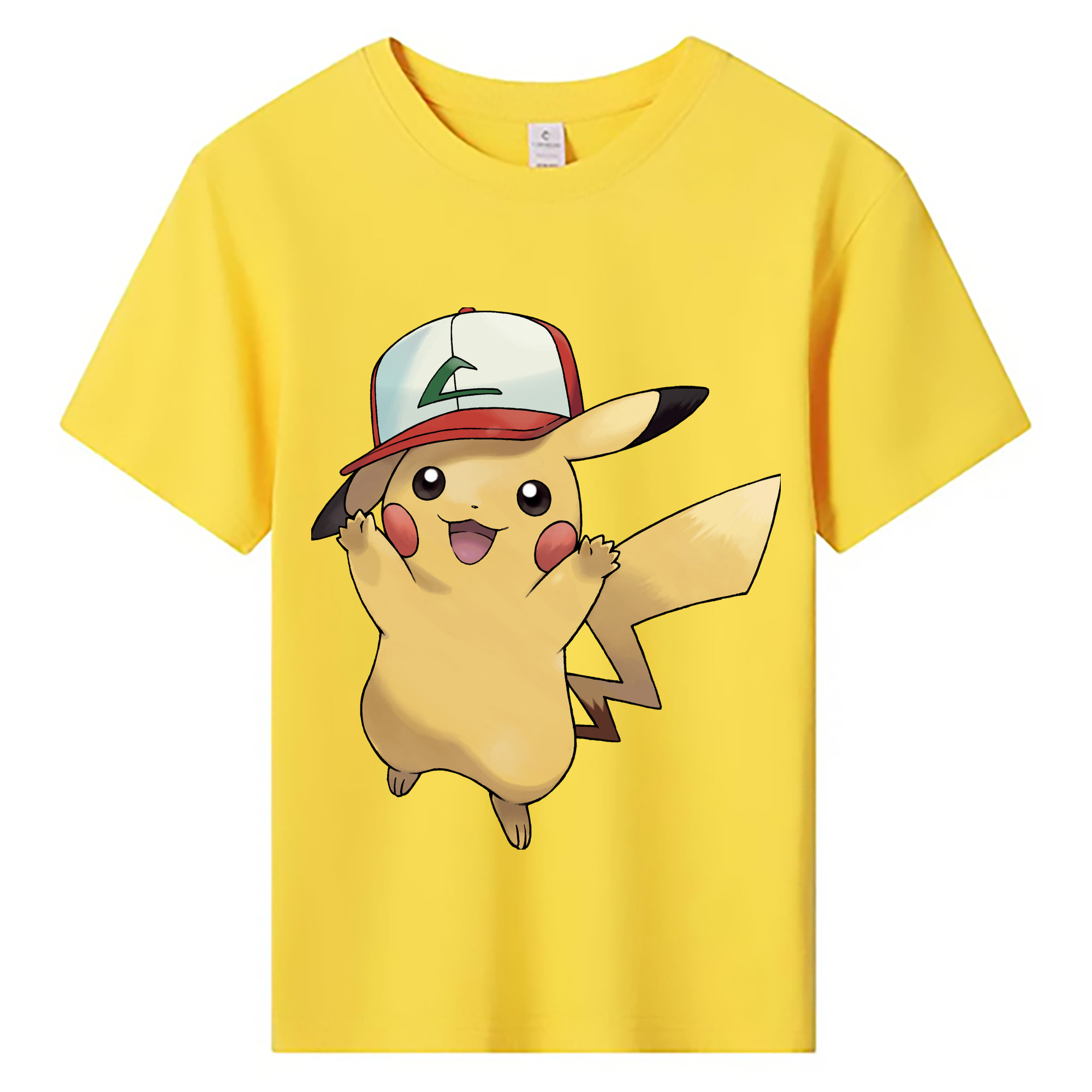 （画像用） ポケットモンスター Pokémon 綿100％キッズTシャツ（フロントプリント）
