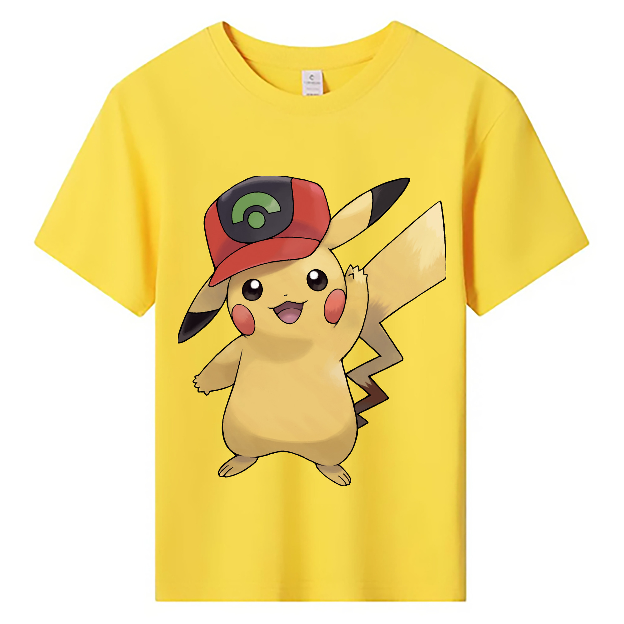 （画像用） ポケットモンスター Pokémon 綿100％キッズTシャツ（フロントプリント）