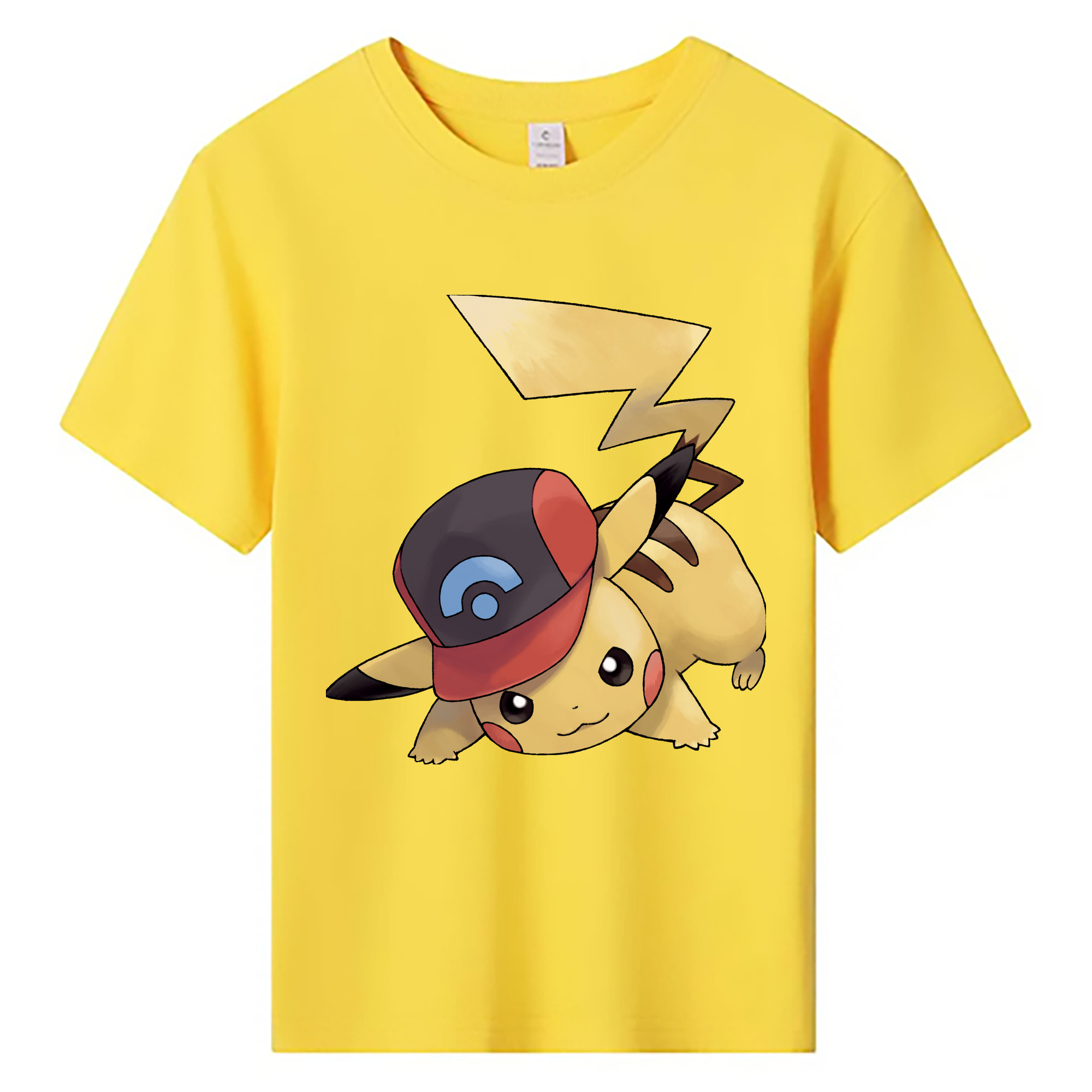 （画像用） ポケットモンスター Pokémon 綿100％キッズTシャツ（フロントプリント）