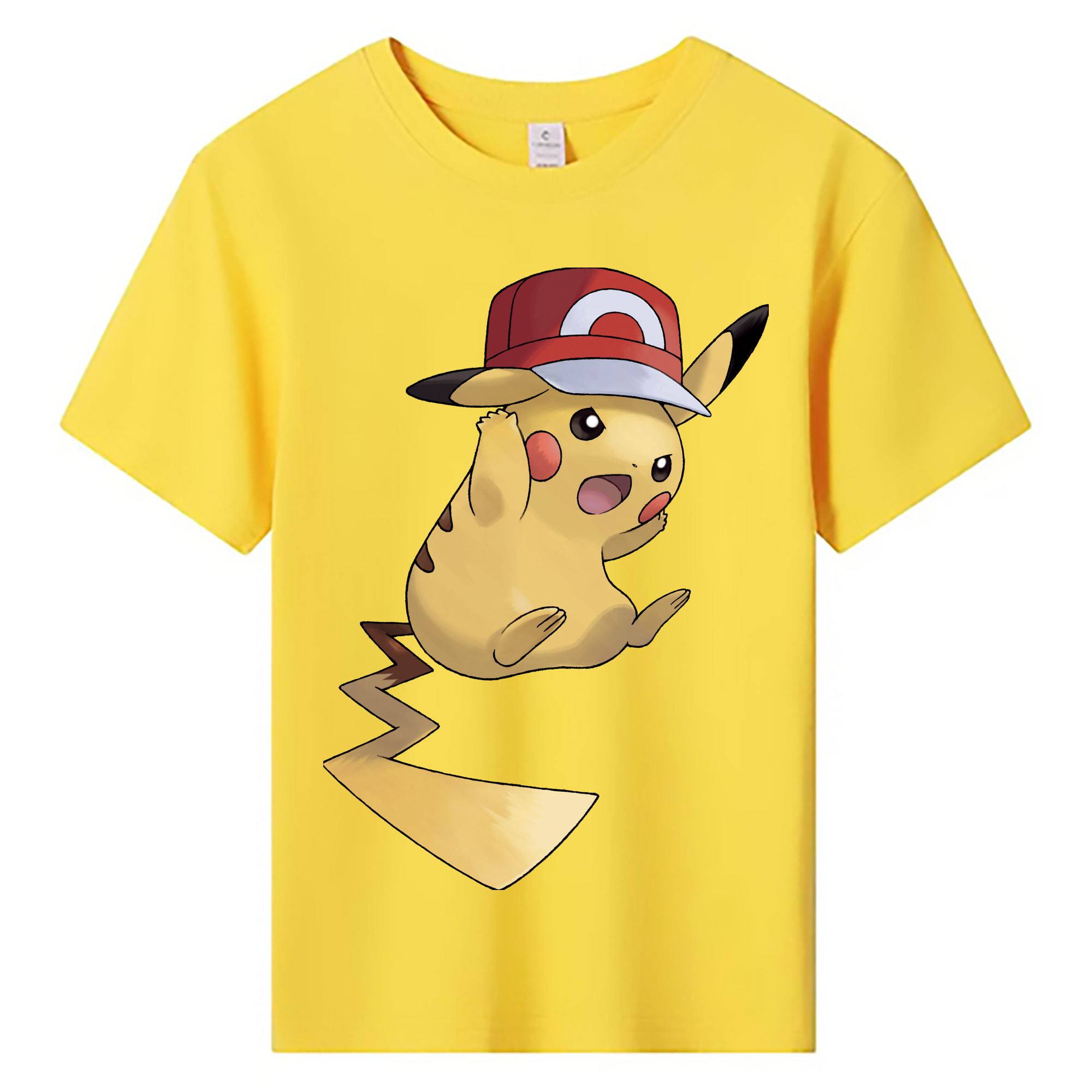 （画像用） ポケットモンスター Pokémon 綿100％キッズTシャツ（フロントプリント）