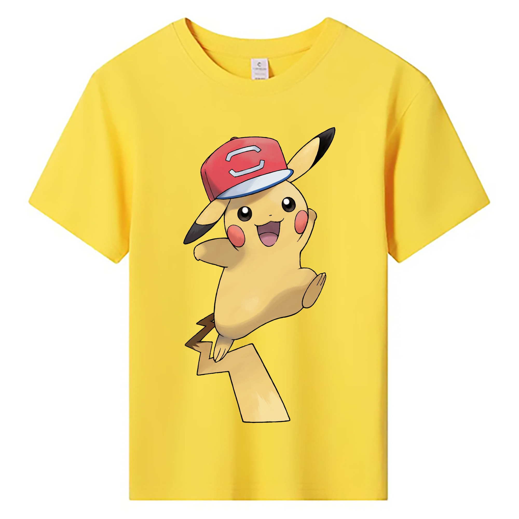 （画像用） ポケットモンスター Pokémon 綿100％キッズTシャツ（フロントプリント）