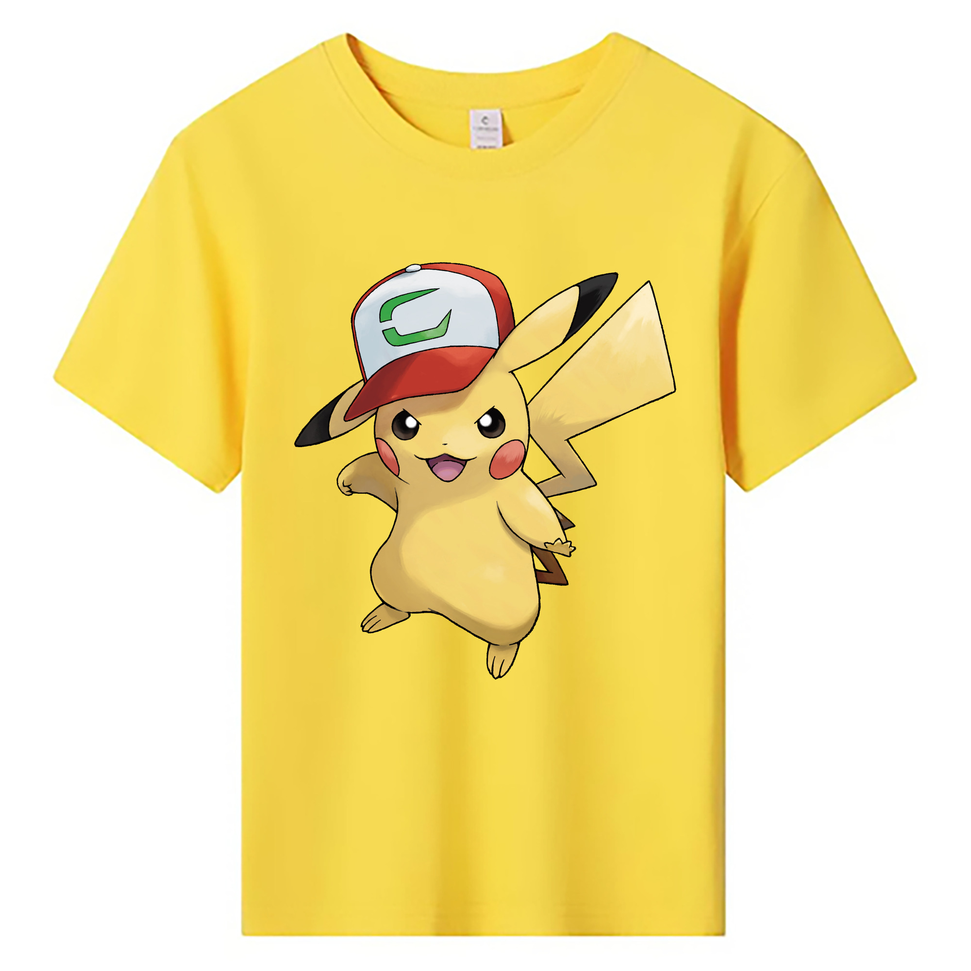 （画像用） ポケットモンスター Pokémon 綿100％キッズTシャツ（フロントプリント）