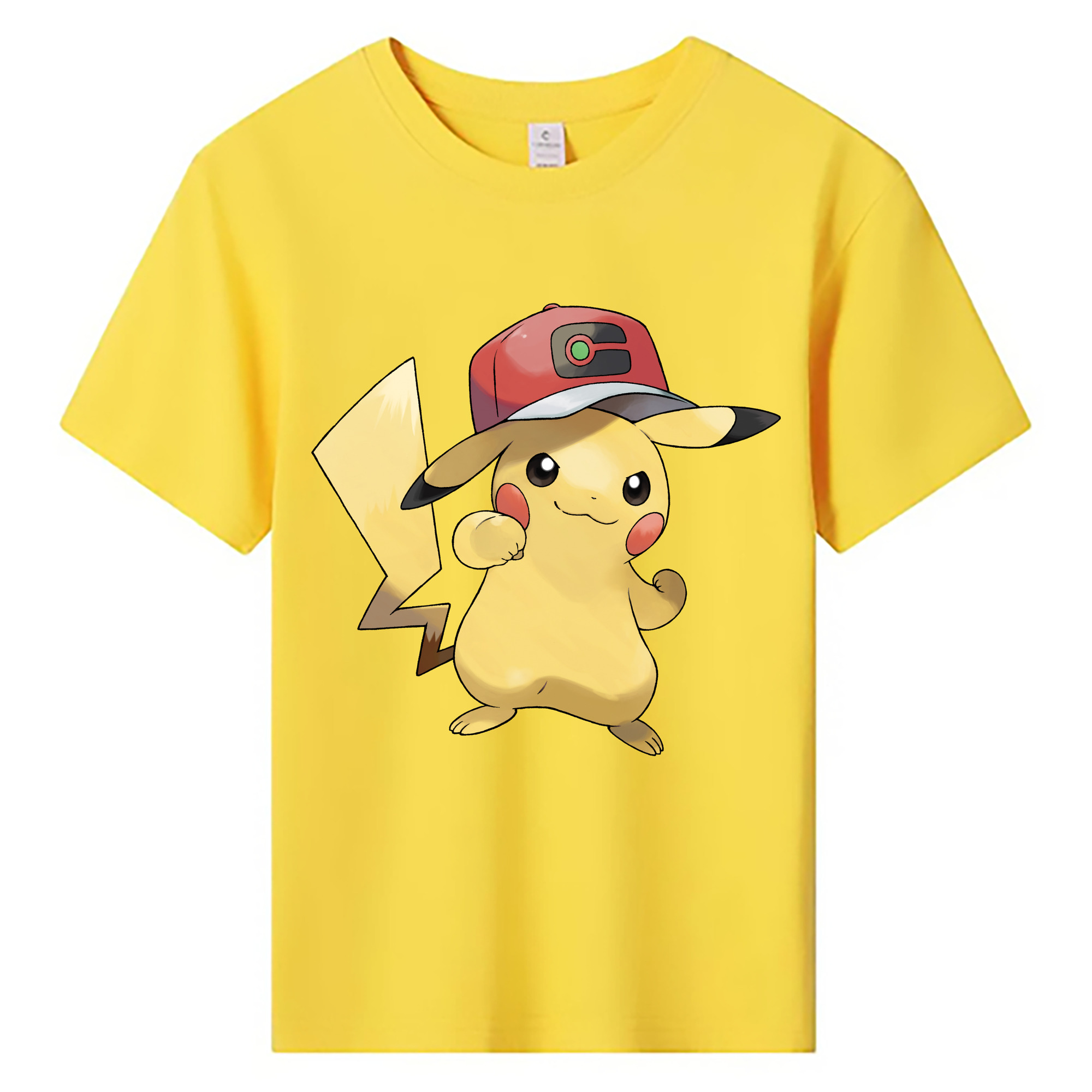 （画像用） ポケットモンスター Pokémon 綿100％キッズTシャツ（フロントプリント）