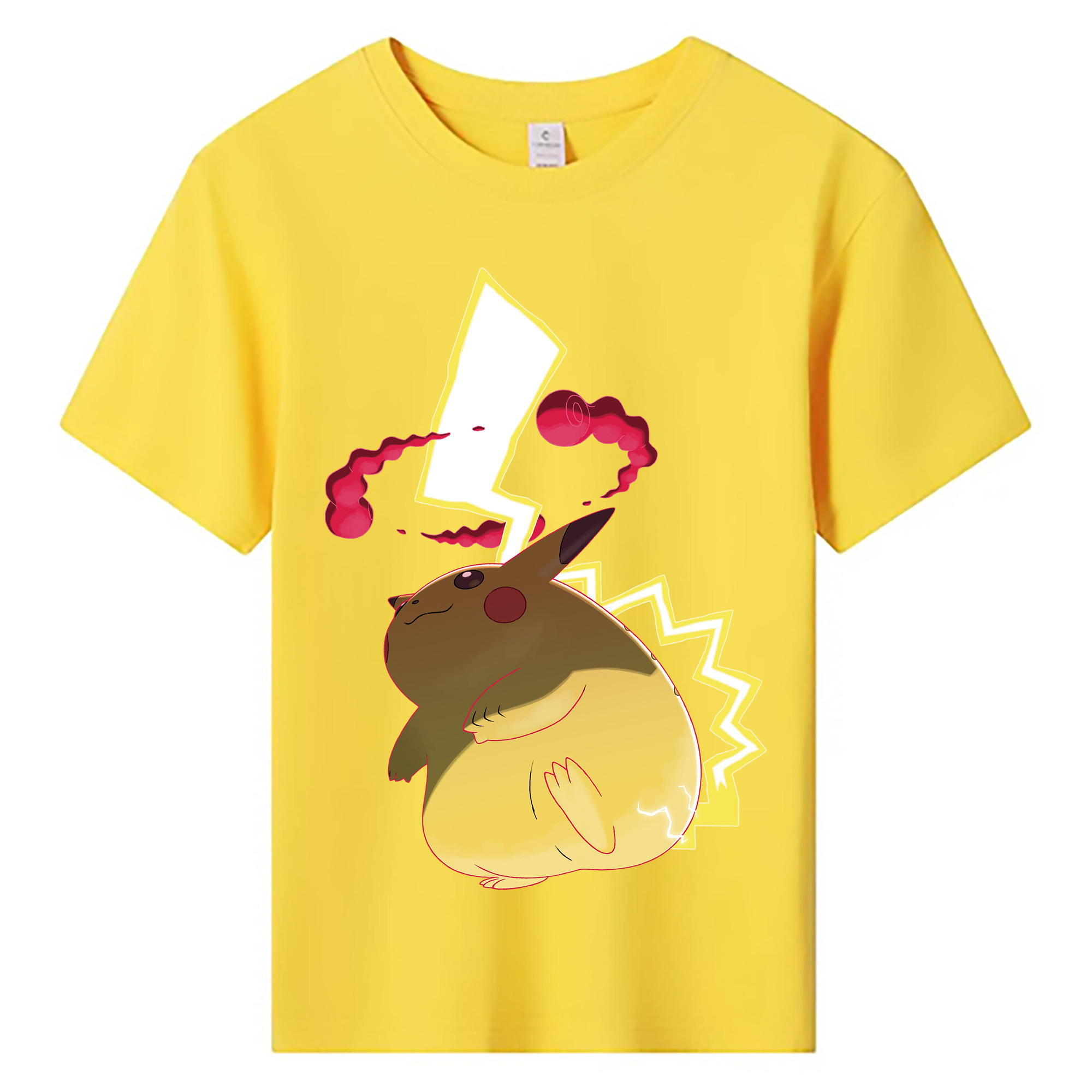 （画像用） ポケットモンスター Pokémon 綿100％キッズTシャツ（フロントプリント）