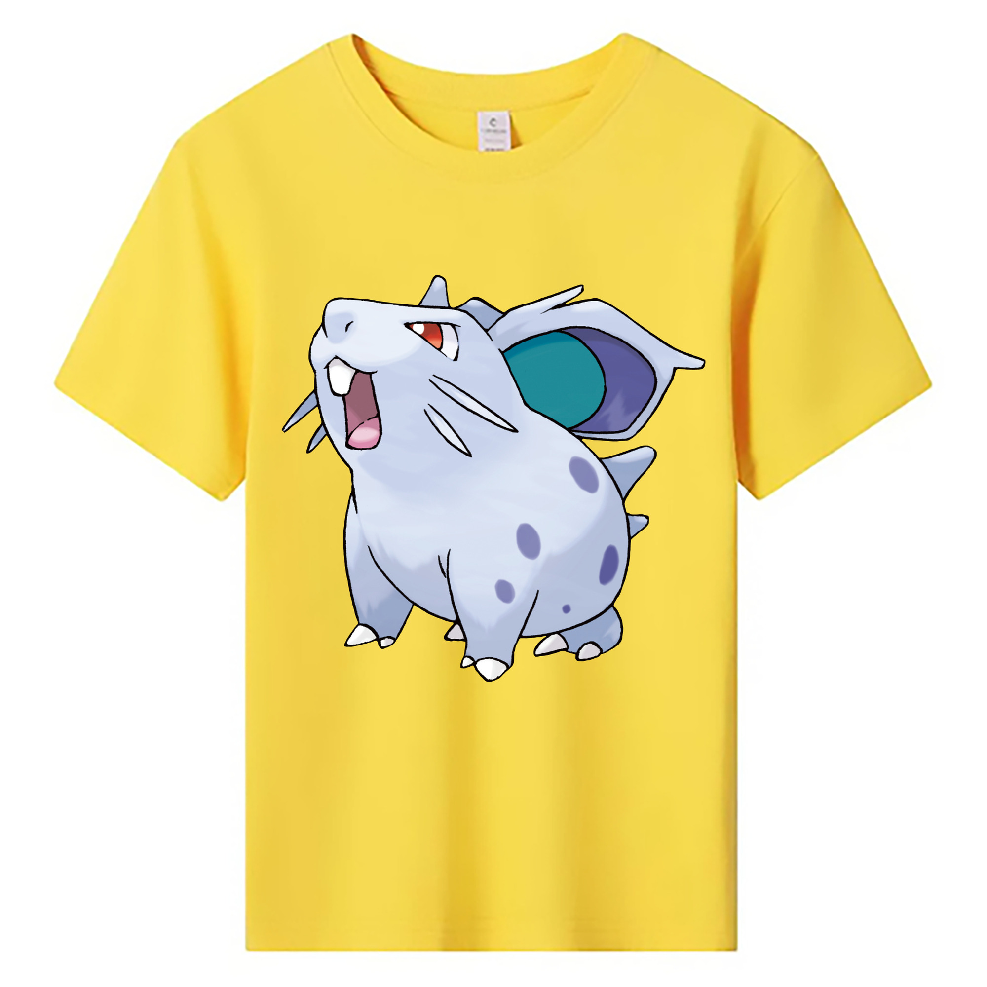 （画像用） ポケットモンスター Pokémon 綿100％キッズTシャツ（フロントプリント）