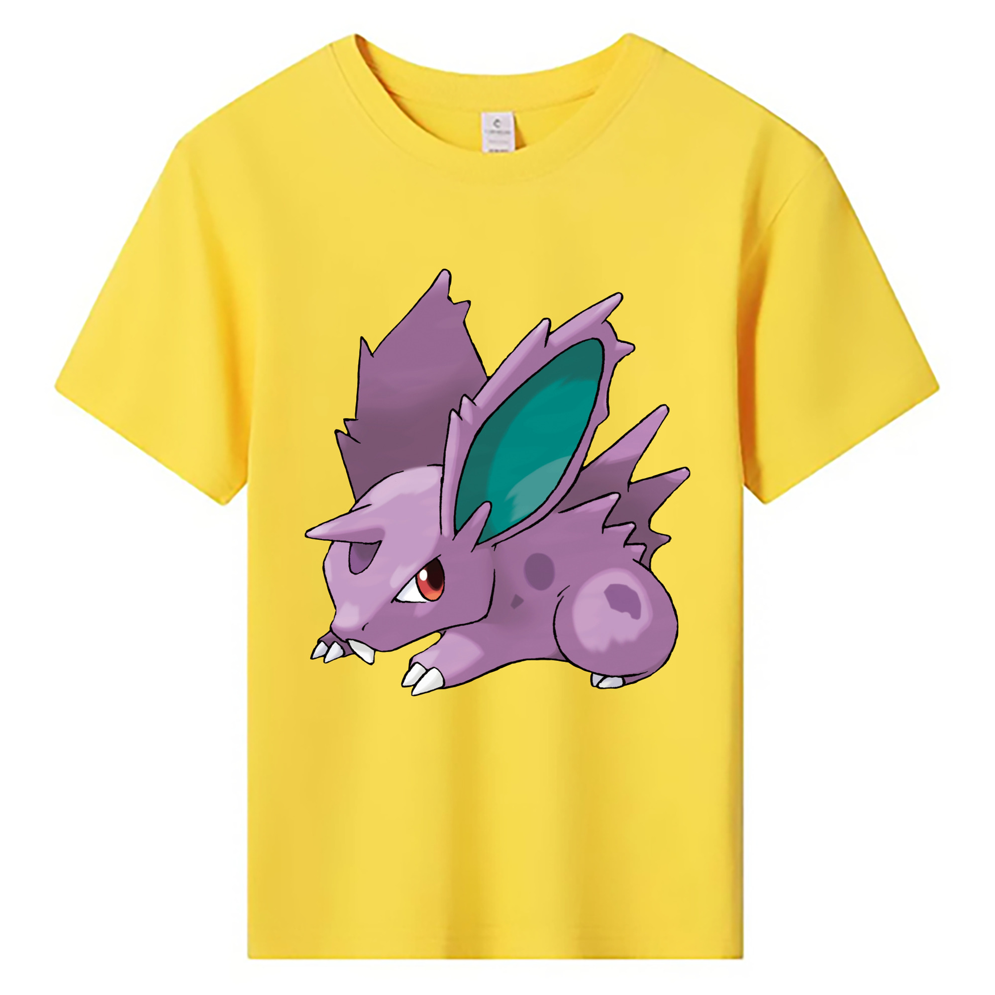 （画像用） ポケットモンスター Pokémon 綿100％キッズTシャツ（フロントプリント）