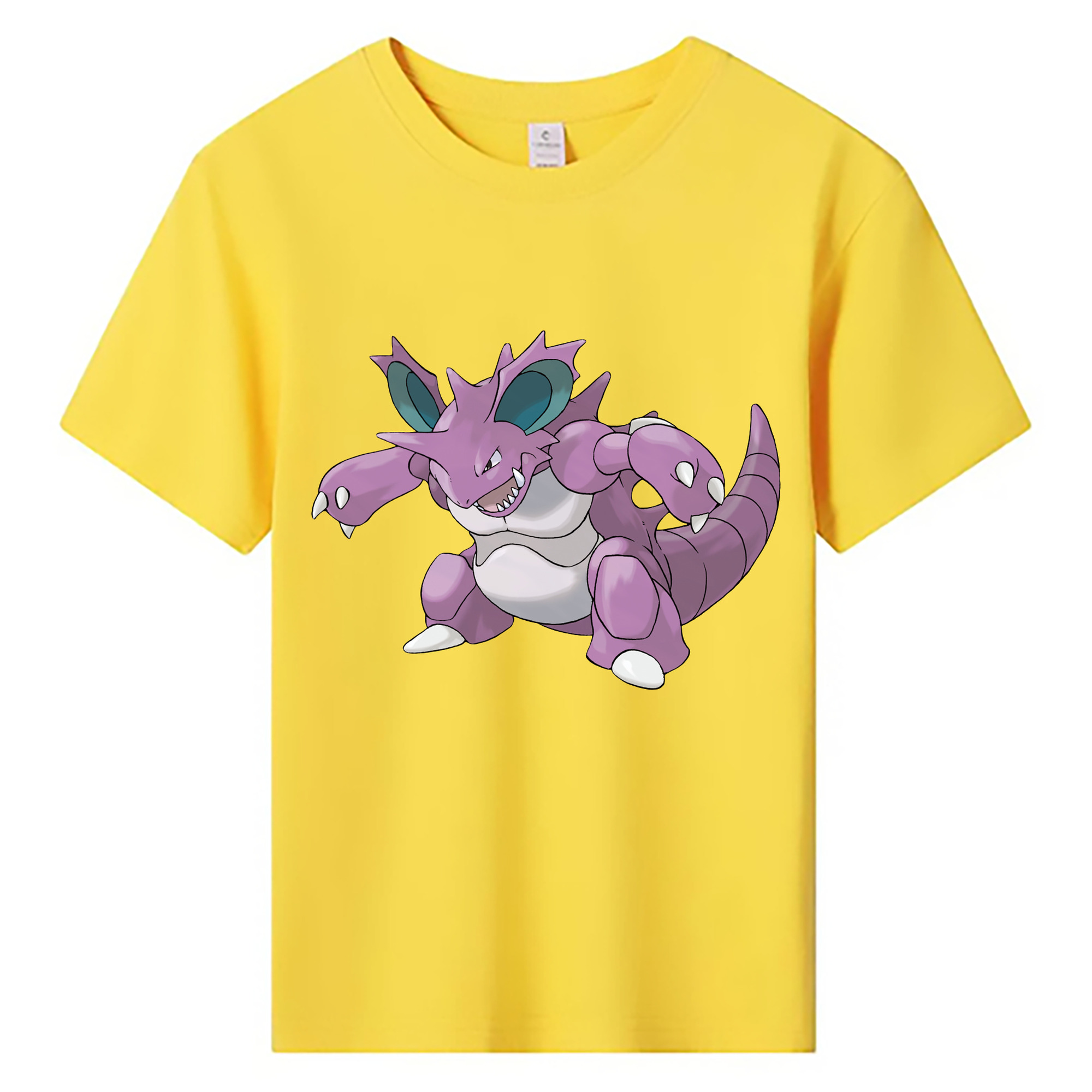 （画像用） ポケットモンスター Pokémon 綿100％キッズTシャツ（フロントプリント）