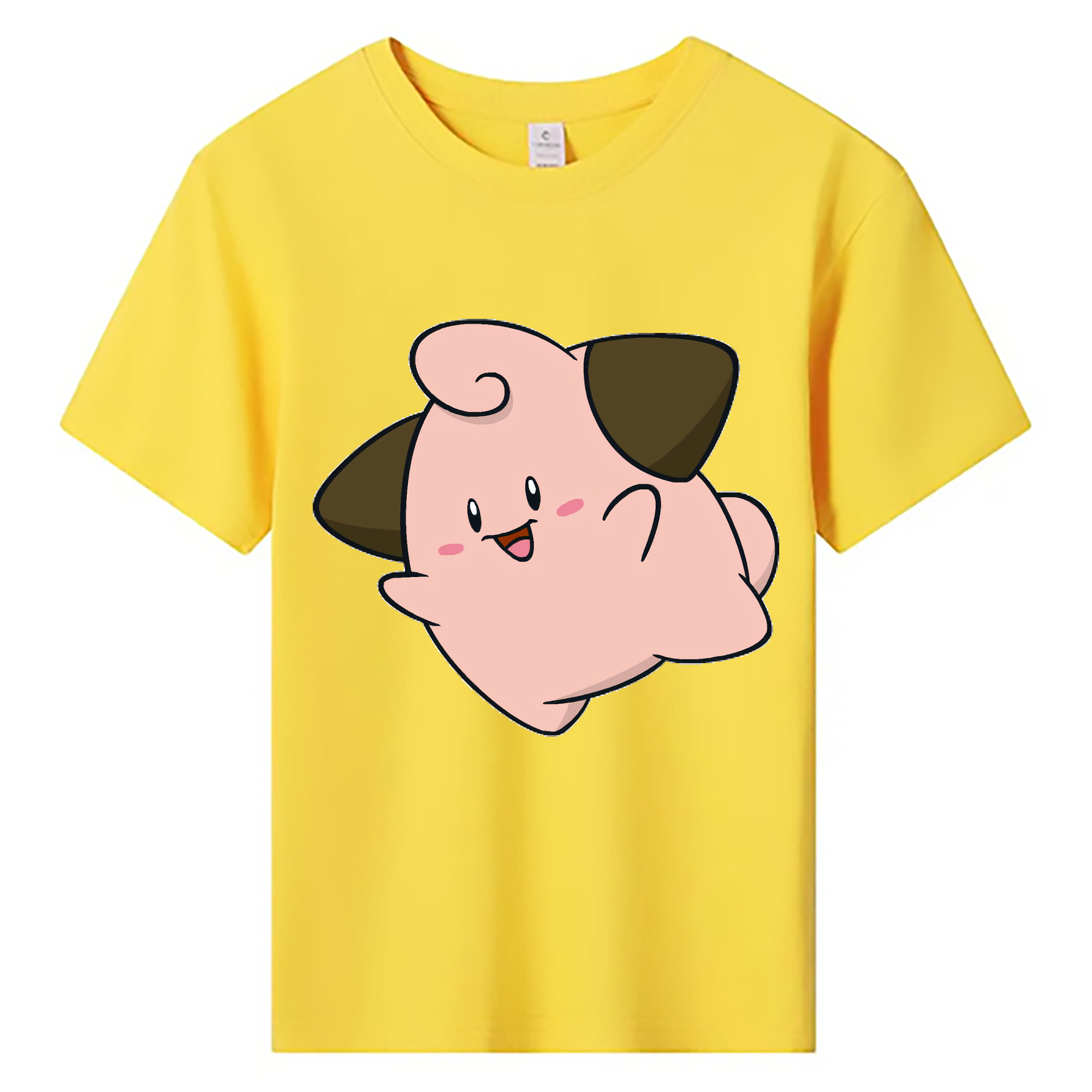 （画像用） ポケットモンスター Pokémon 綿100％キッズTシャツ（フロントプリント）