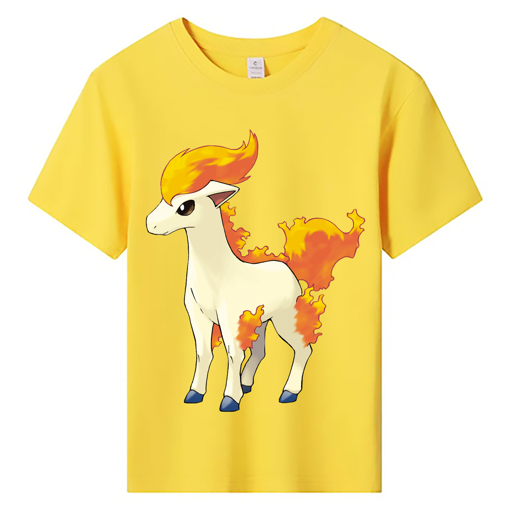 （画像用） ポケットモンスター Pokémon 綿100％キッズTシャツ（フロントプリント）