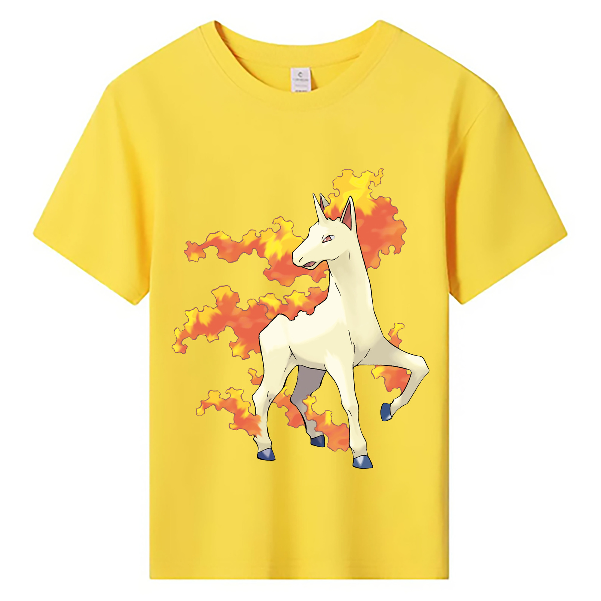 （画像用） ポケットモンスター Pokémon 綿100％キッズTシャツ（フロントプリント）