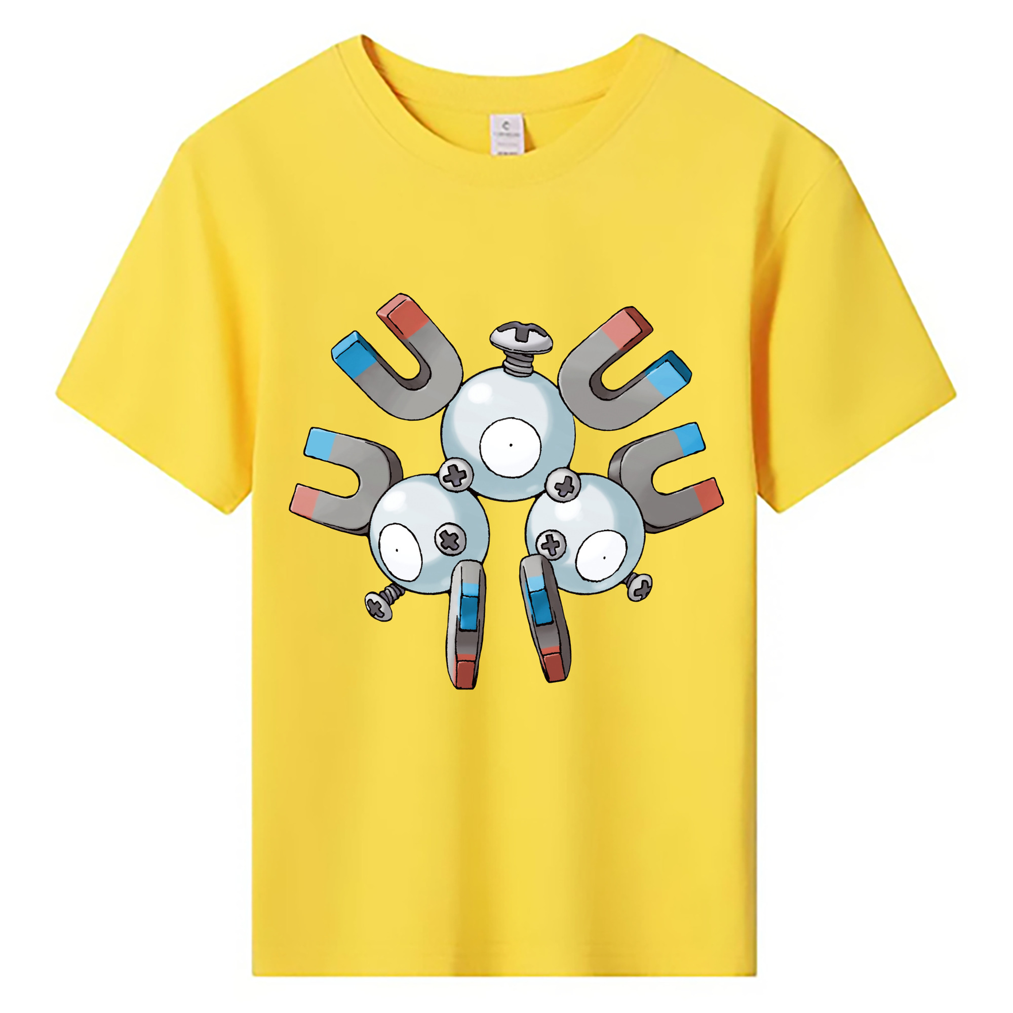 （画像用） ポケットモンスター Pokémon 綿100％キッズTシャツ（フロントプリント）