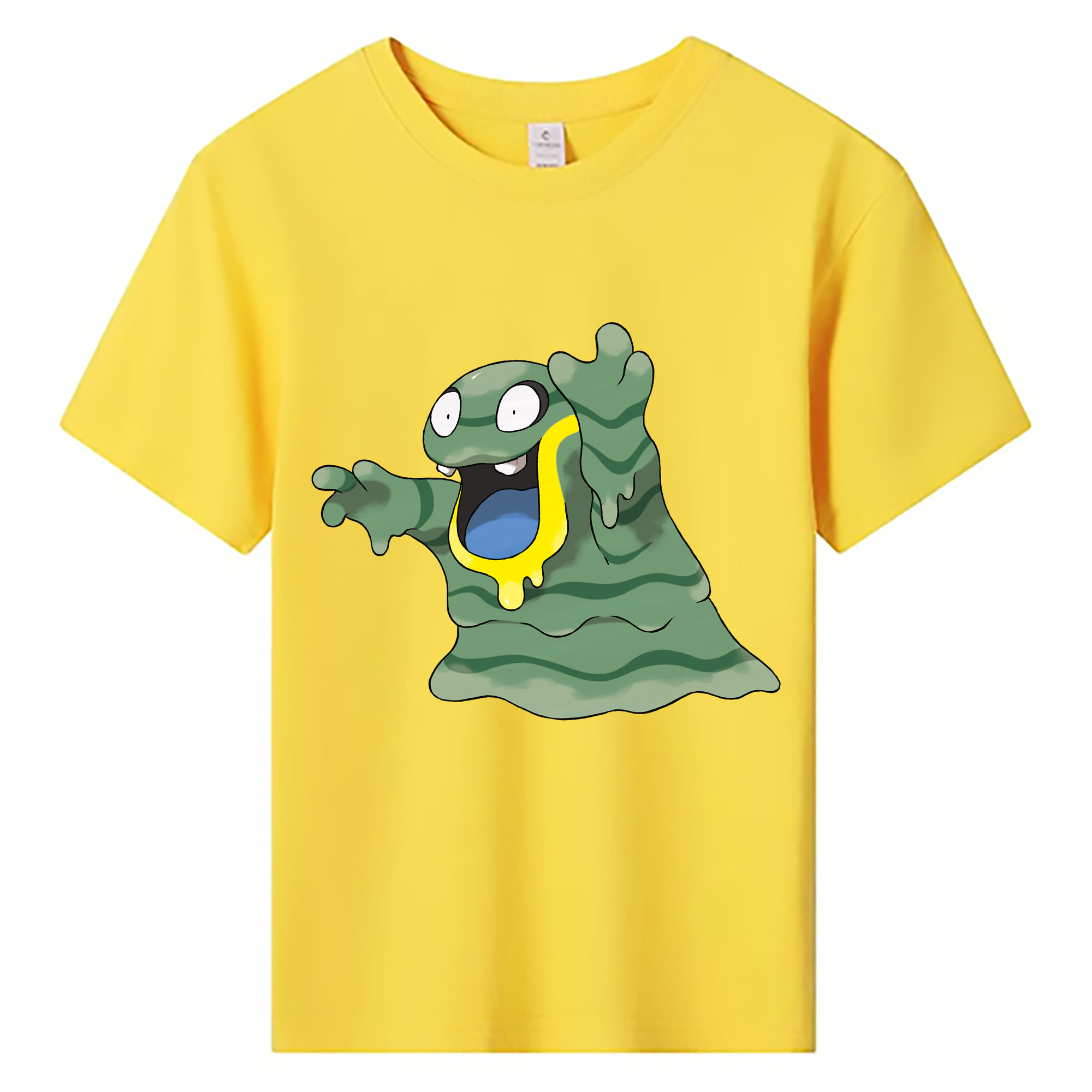 （画像用） ポケットモンスター Pokémon 綿100％キッズTシャツ（フロントプリント）