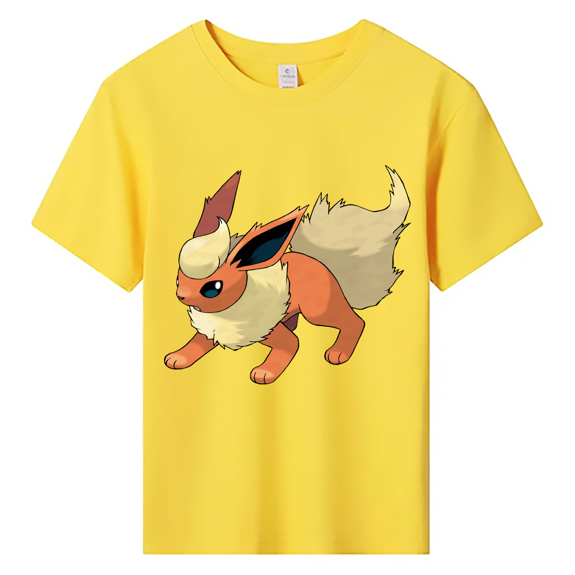 （画像用） ポケットモンスター Pokémon 綿100％キッズTシャツ（フロントプリント）
