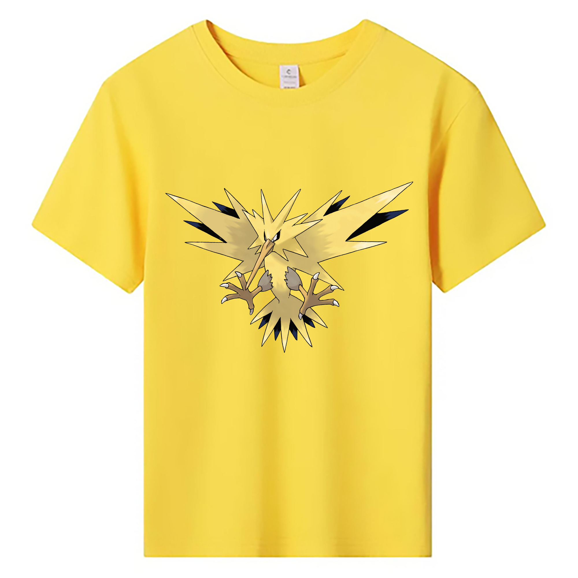 （画像用） ポケットモンスター Pokémon 綿100％キッズTシャツ（フロントプリント）