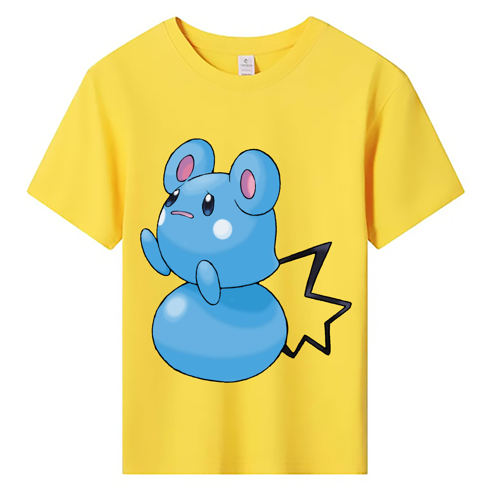 （画像用） ポケットモンスター Pokémon 綿100％キッズTシャツ（フロントプリント）