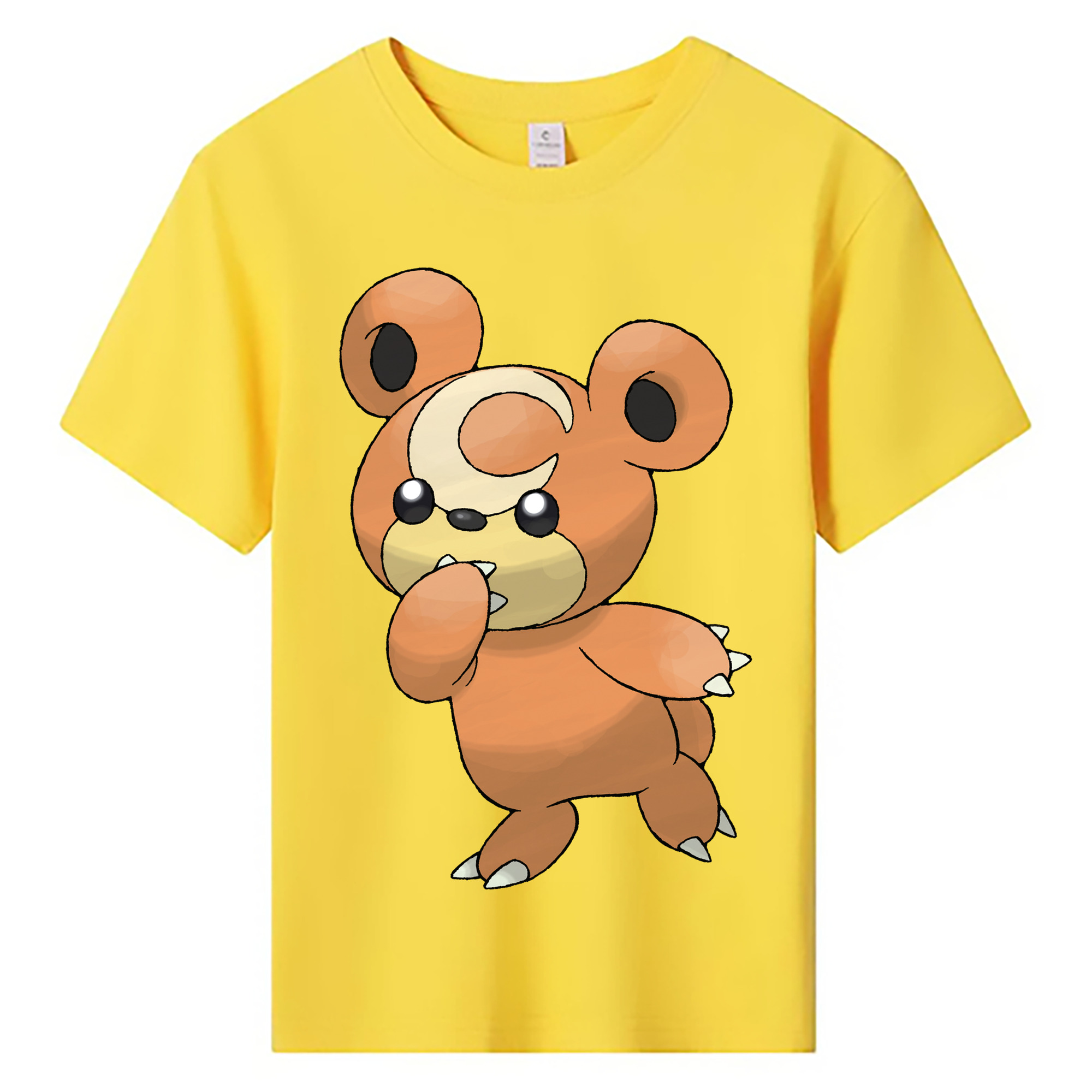 （画像用） ポケットモンスター Pokémon 綿100％キッズTシャツ（フロントプリント）