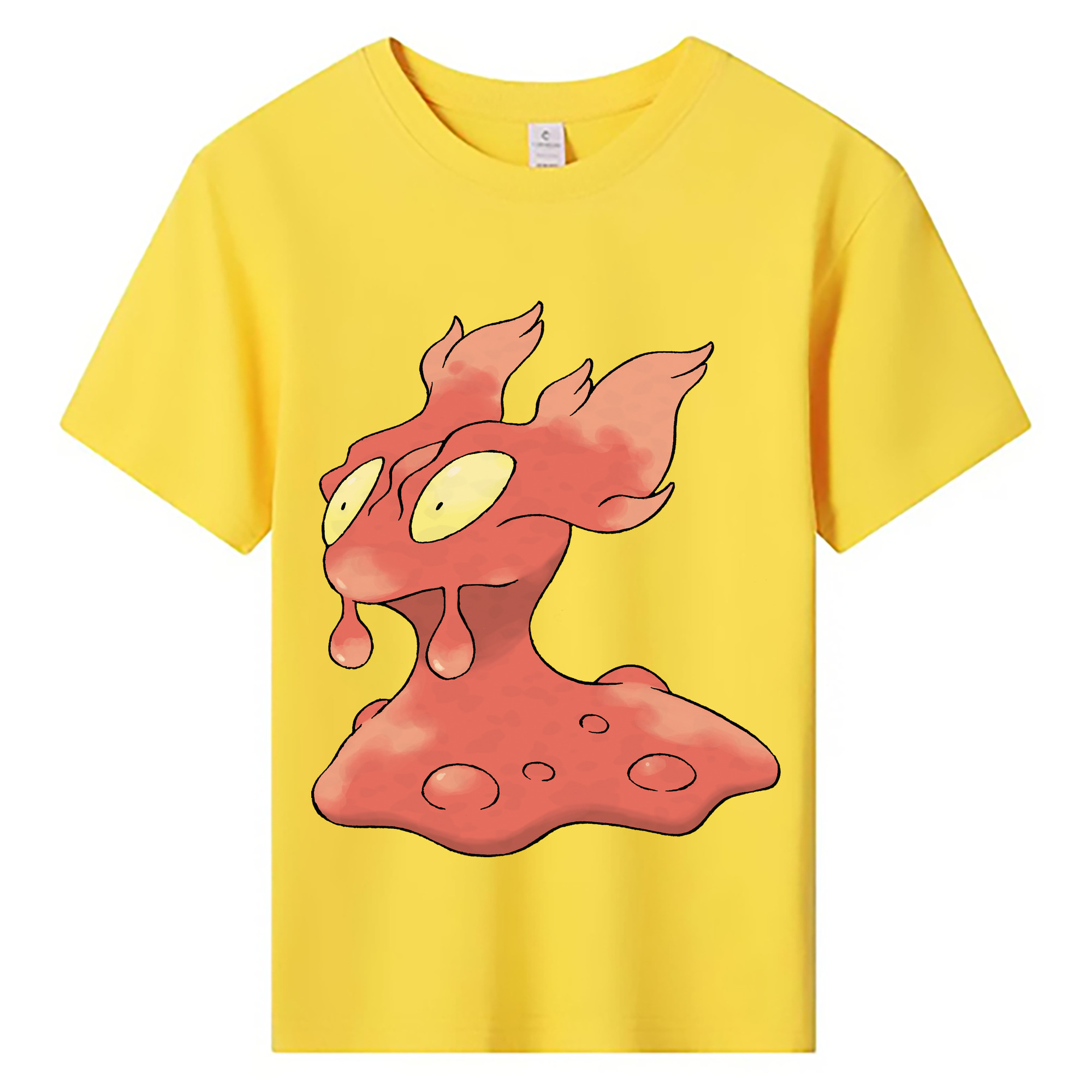 （画像用） ポケットモンスター Pokémon 綿100％キッズTシャツ（フロントプリント）