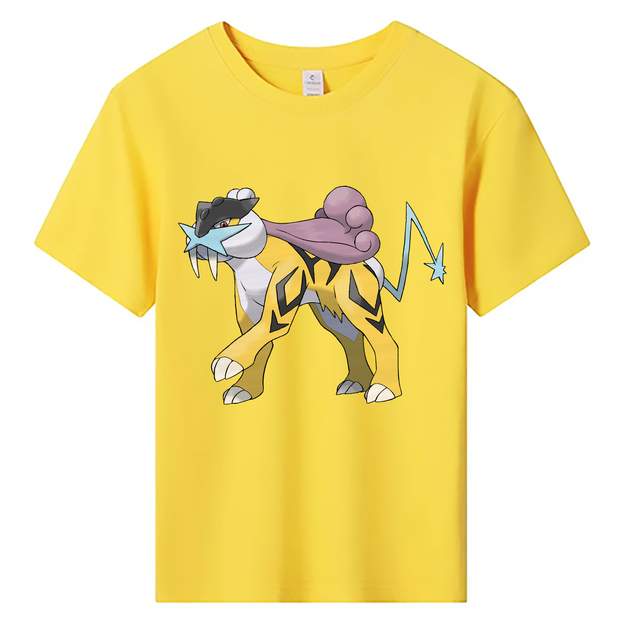 （画像用） ポケットモンスター Pokémon 綿100％キッズTシャツ（フロントプリント）