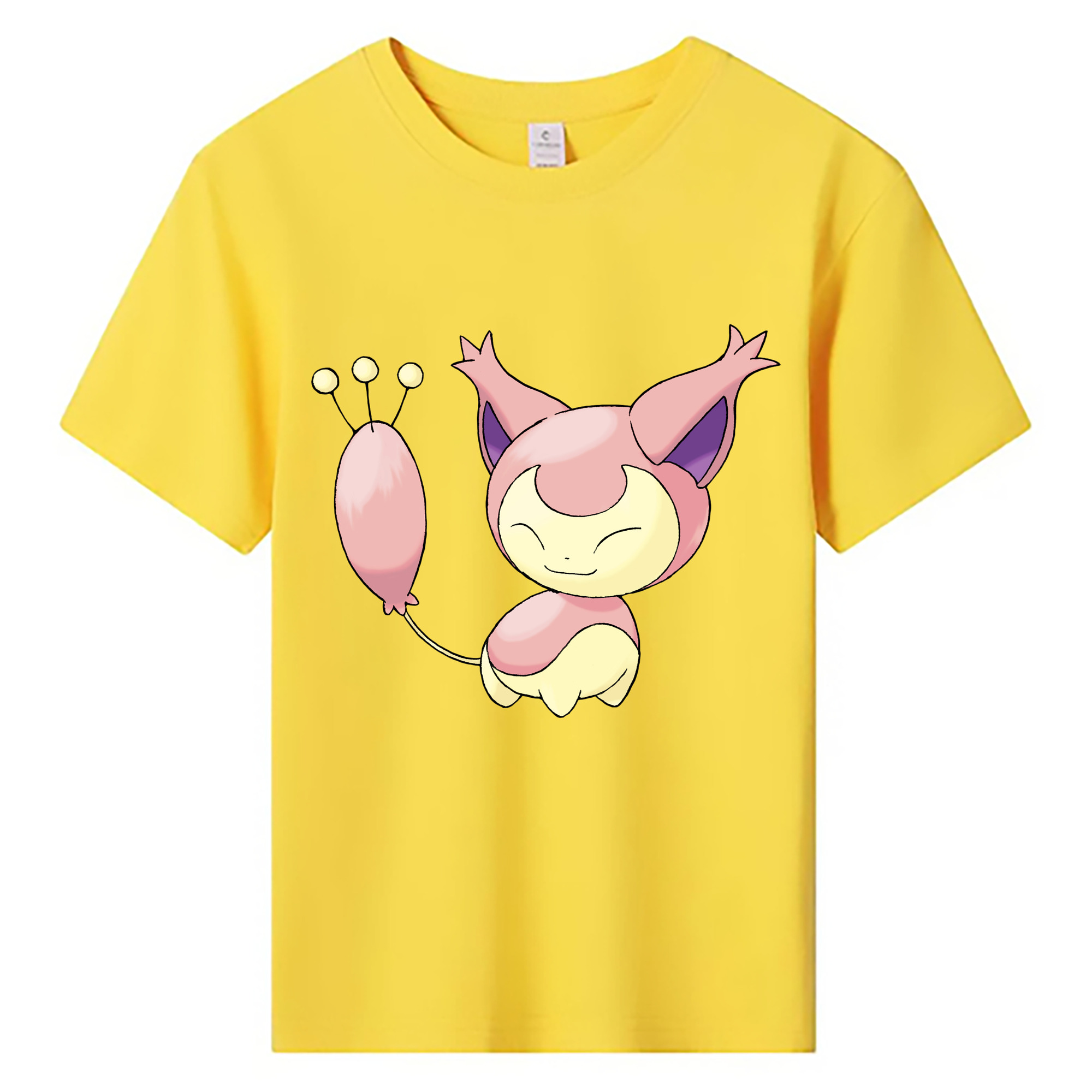 （画像用） ポケットモンスター Pokémon 綿100％キッズTシャツ（フロントプリント）