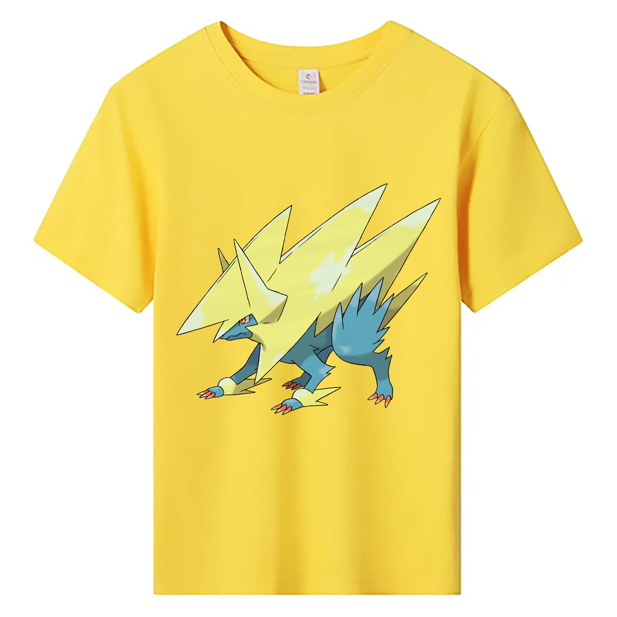 （画像用） ポケットモンスター Pokémon 綿100％キッズTシャツ（フロントプリント）