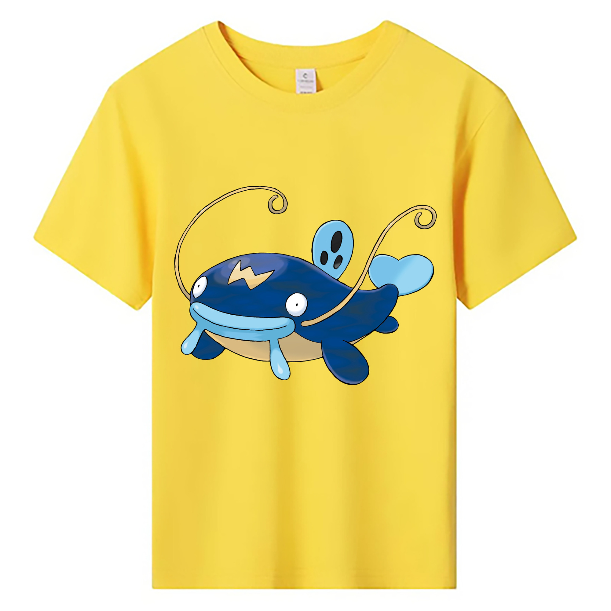 （画像用） ポケットモンスター Pokémon 綿100％キッズTシャツ（フロントプリント）